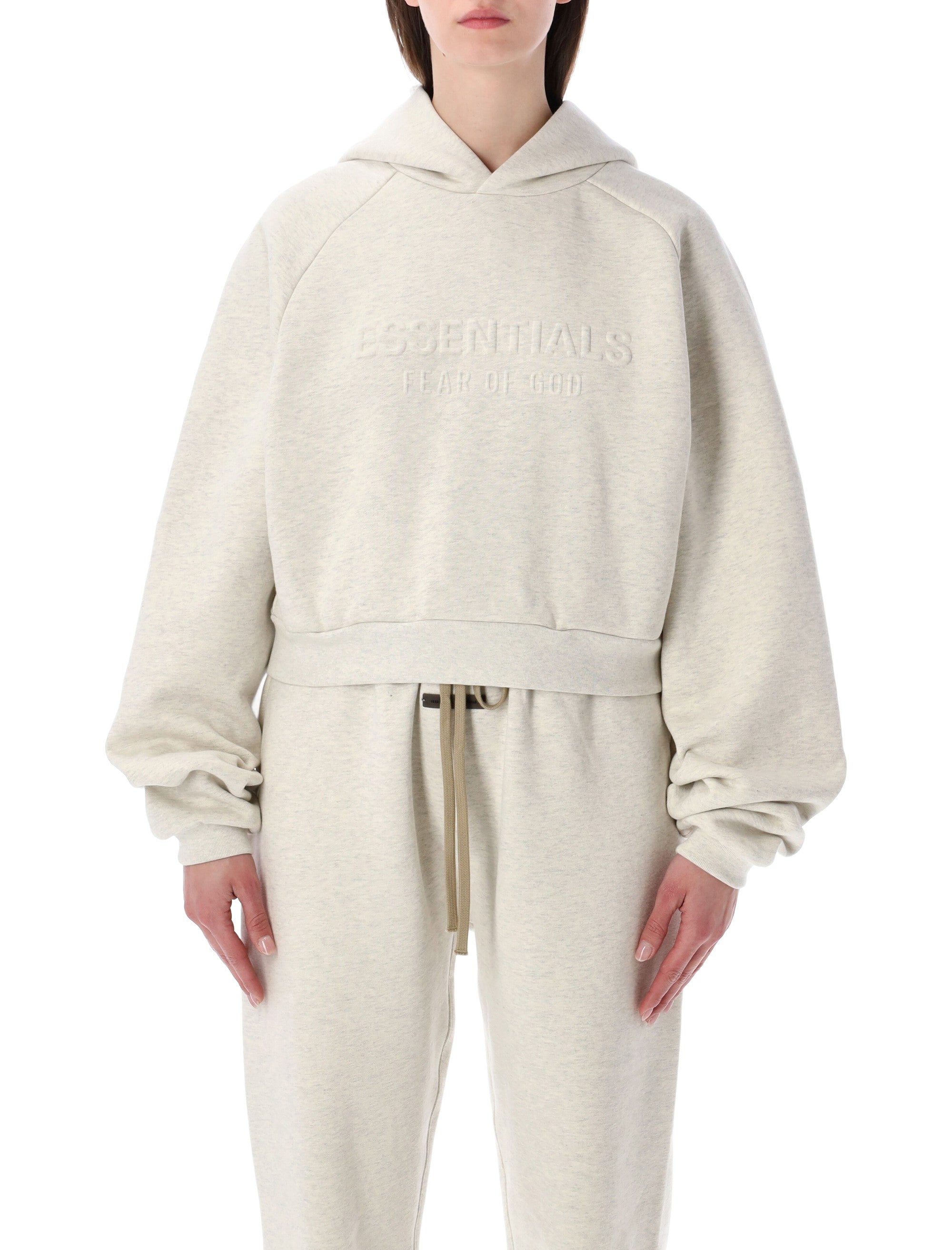 Essentials Beige 90’S Raglan Hoodie