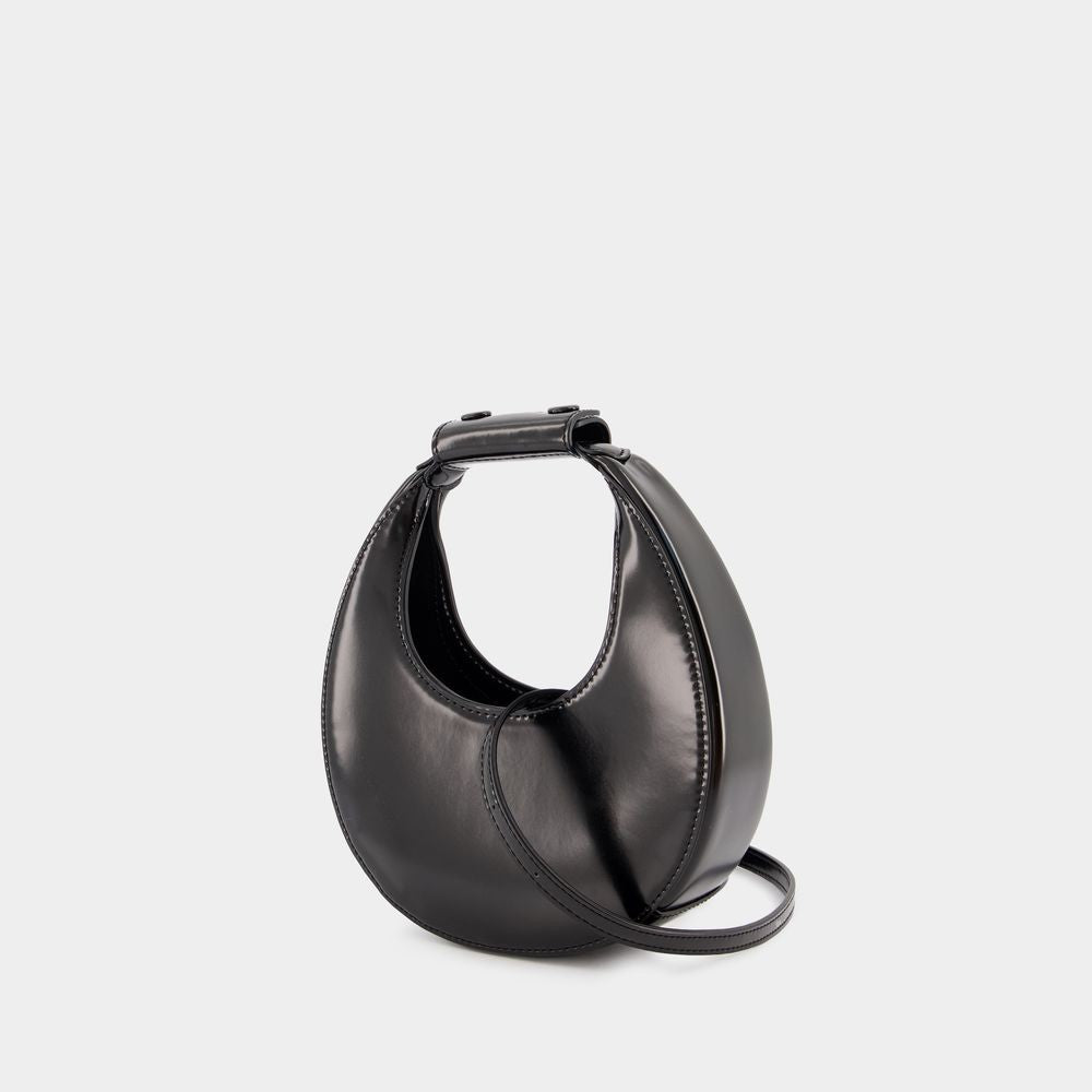 Good Night Moon Purse - Leather - Black