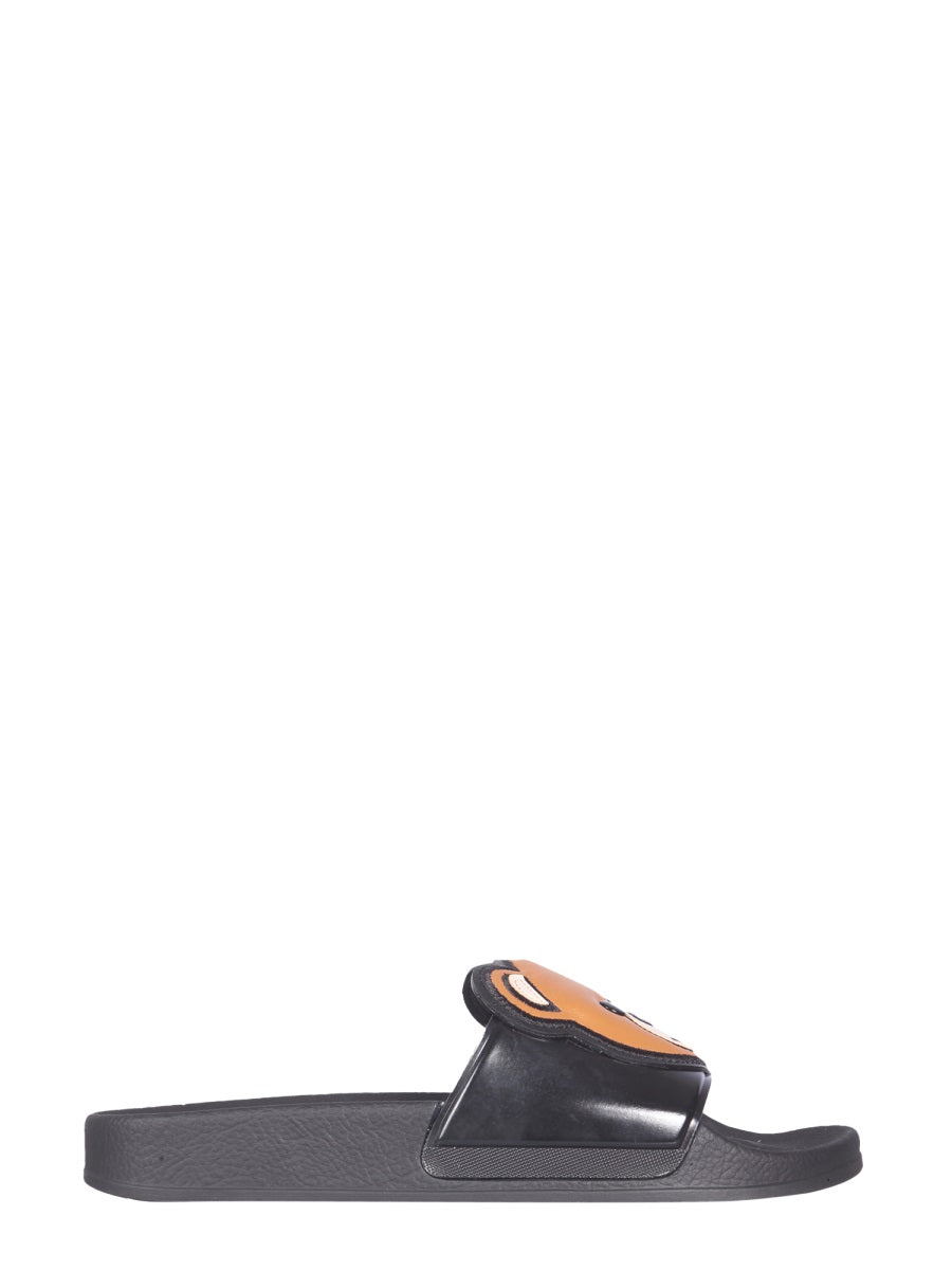 Slide Teddy Bear Sandals