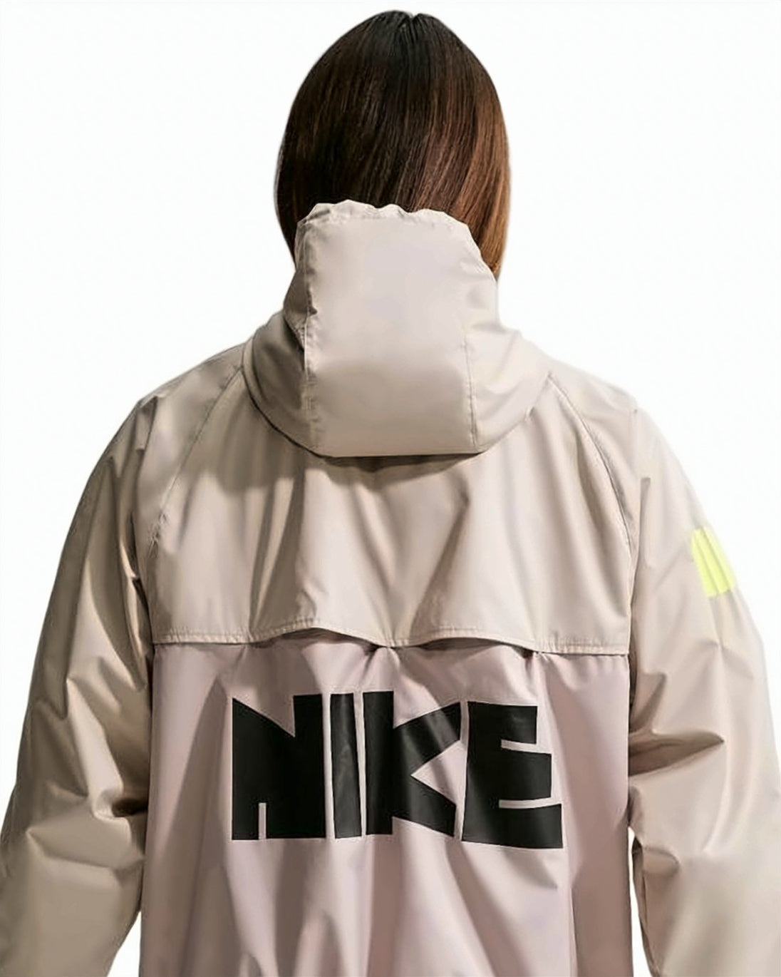 Two-Tone Lightweight Jacket with Adjustable Hood
