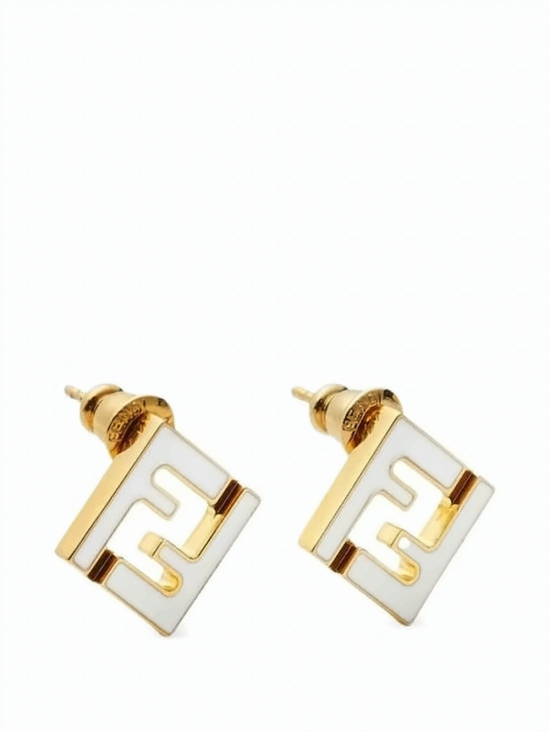 Square-Shaped Stud Earrings