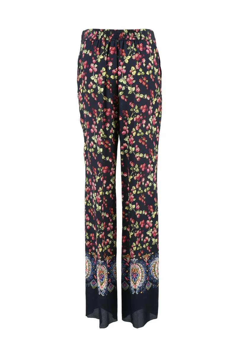 Comfort Fit Trousers - Black