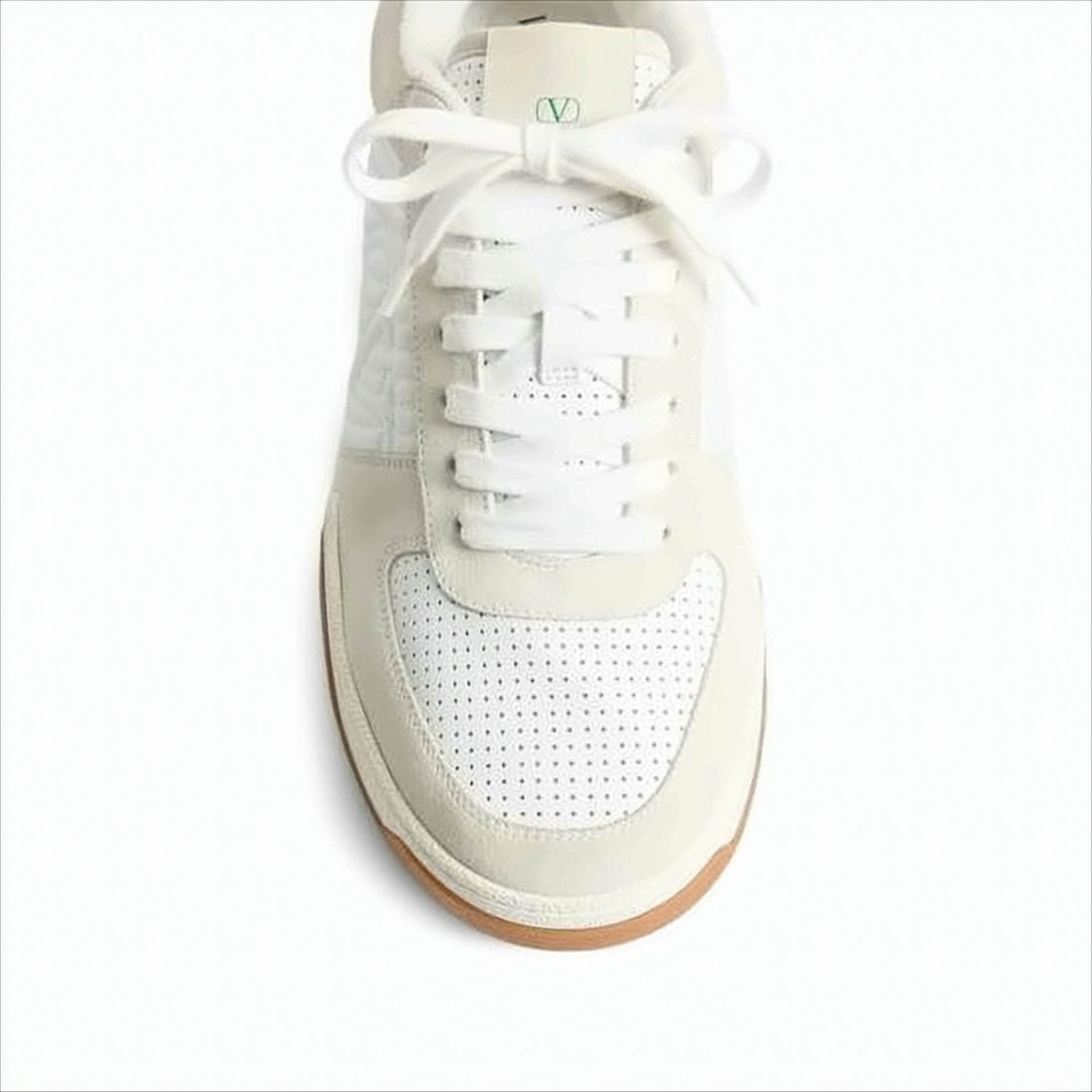Low-Top Sneakers with Suede Overlays