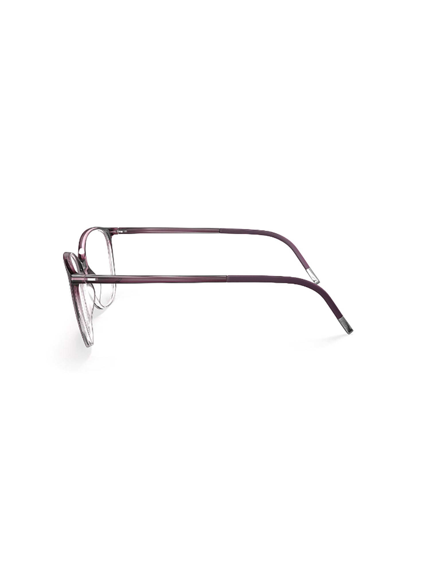 Cat-Eye Design Optical Frames with Elegant Curved Temples