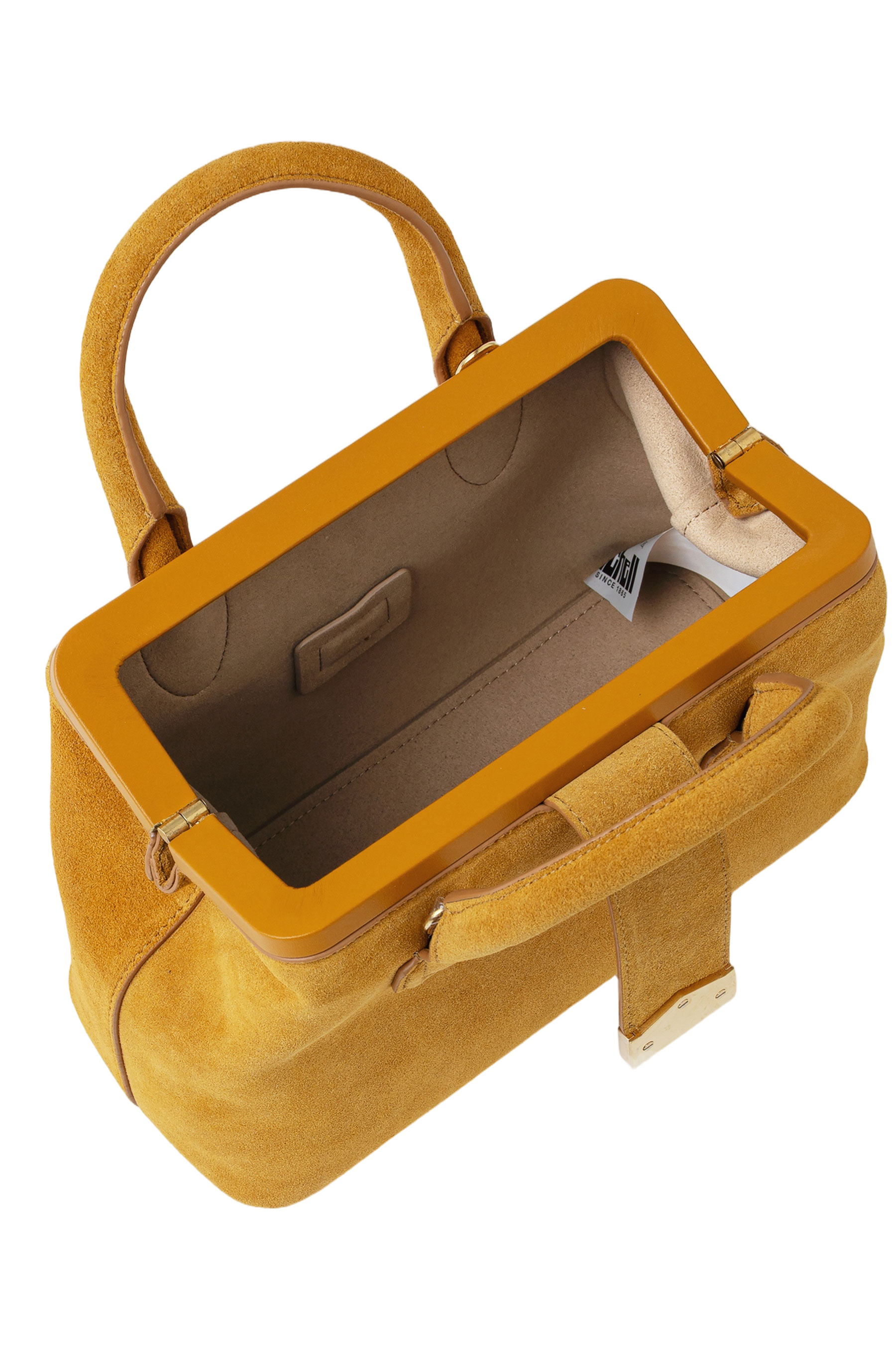 Small Calfskin Doctor Bag with Adjustable Strap