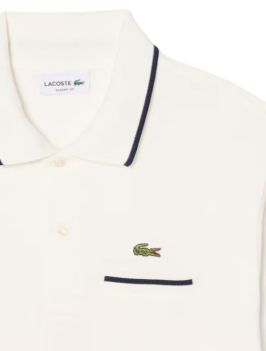 Classic Fit White Polo Shirt