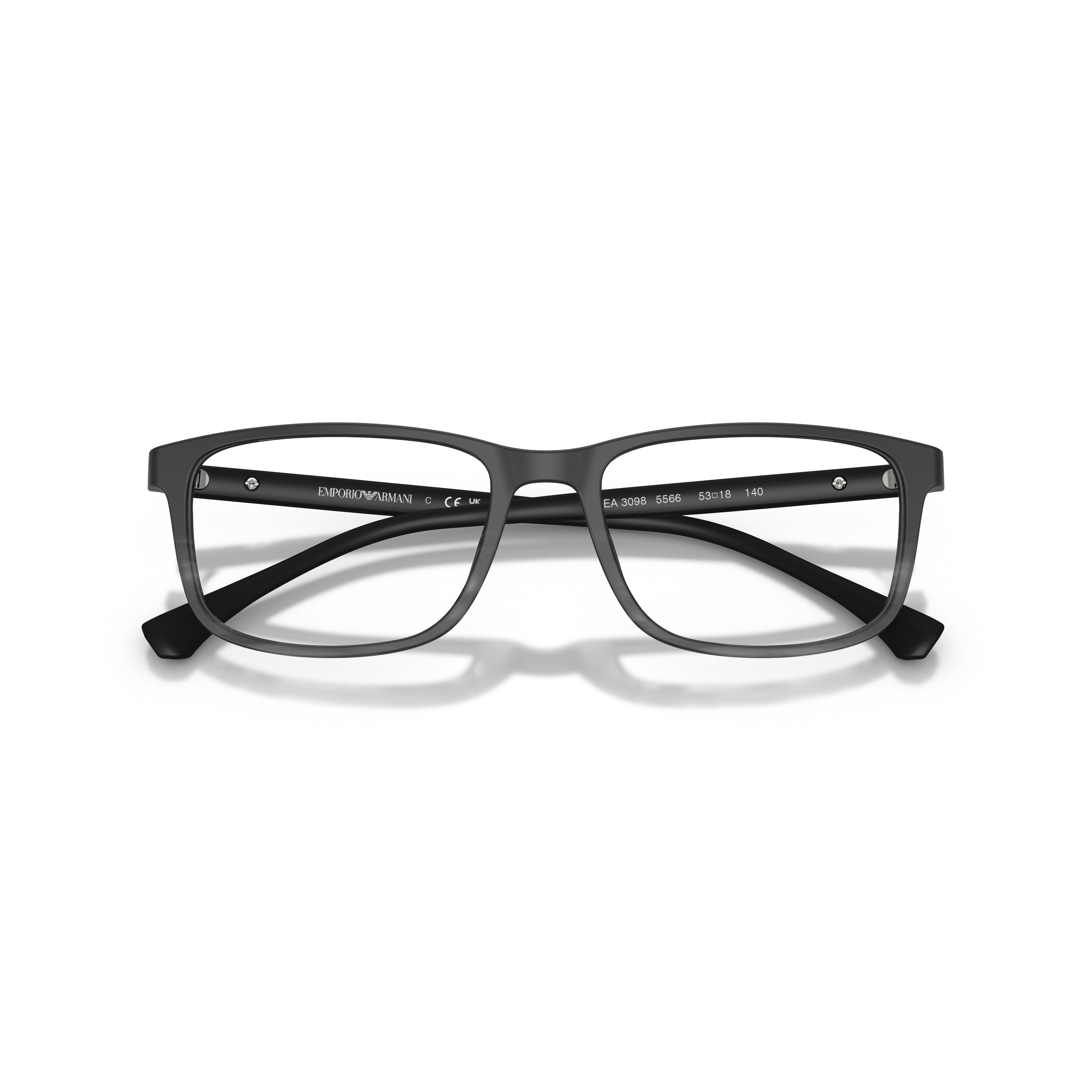 0ea3098 Matte Black Rectangular Acetate Eyeglasses