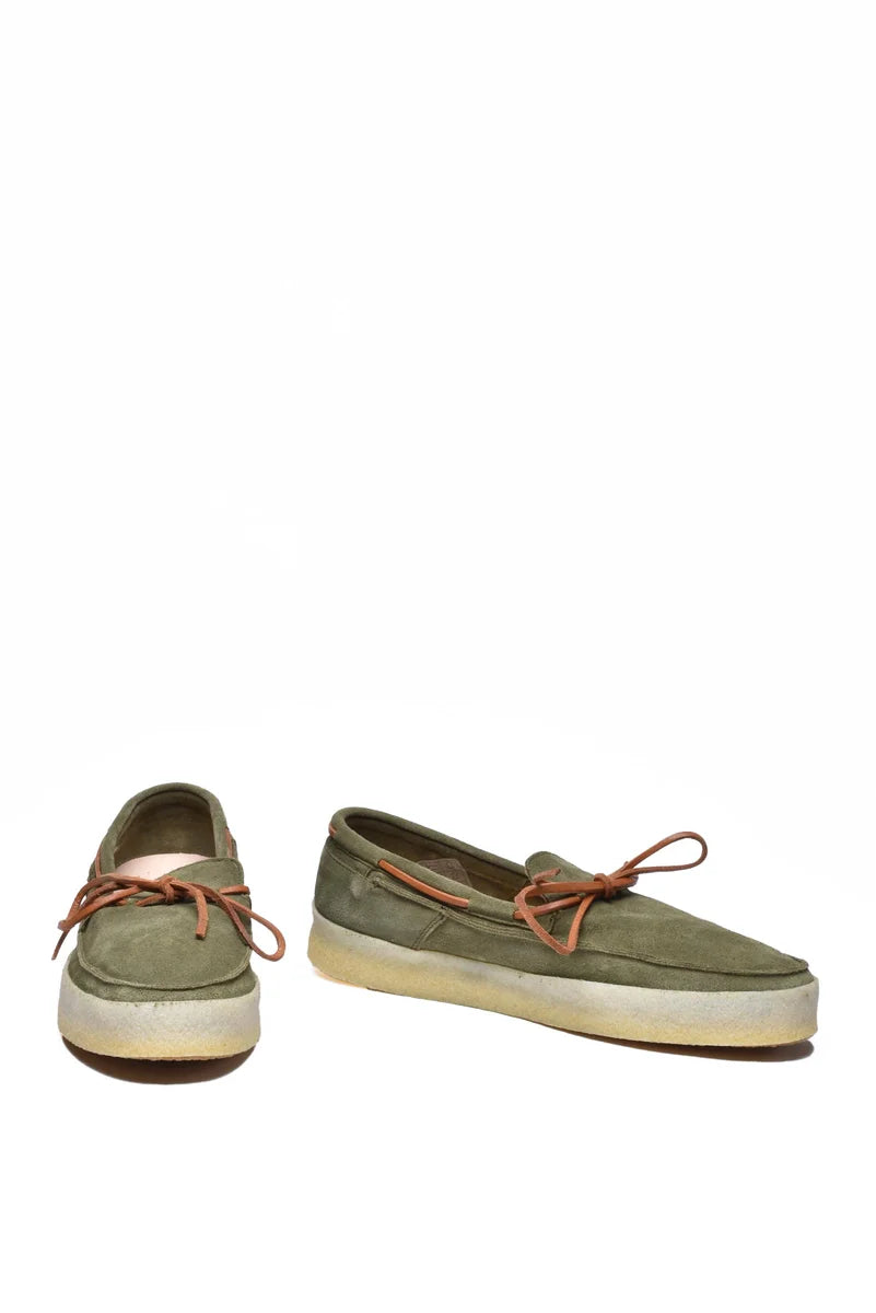 Suede Loafer - Green
