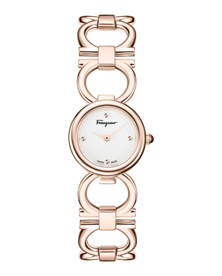 Double Gancini Bracelet Watch