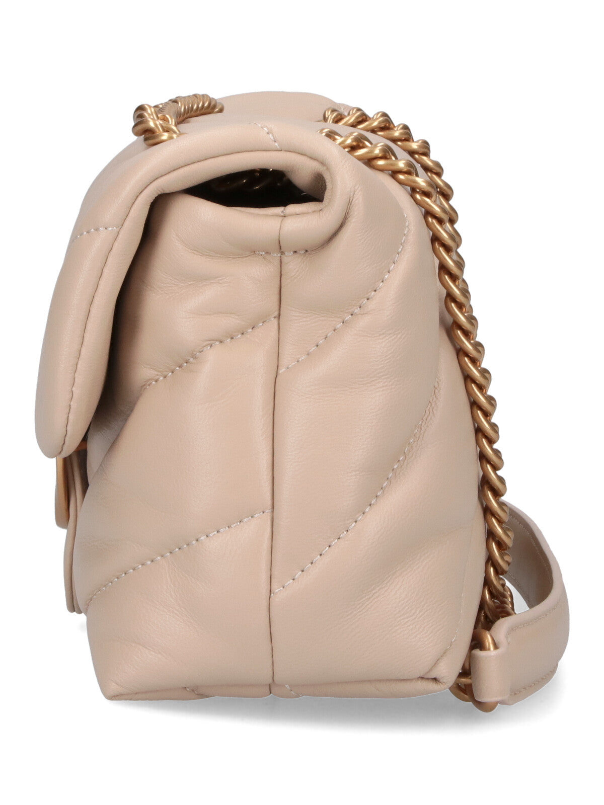 Structured Beige Handbag With Versatile Carrying Options