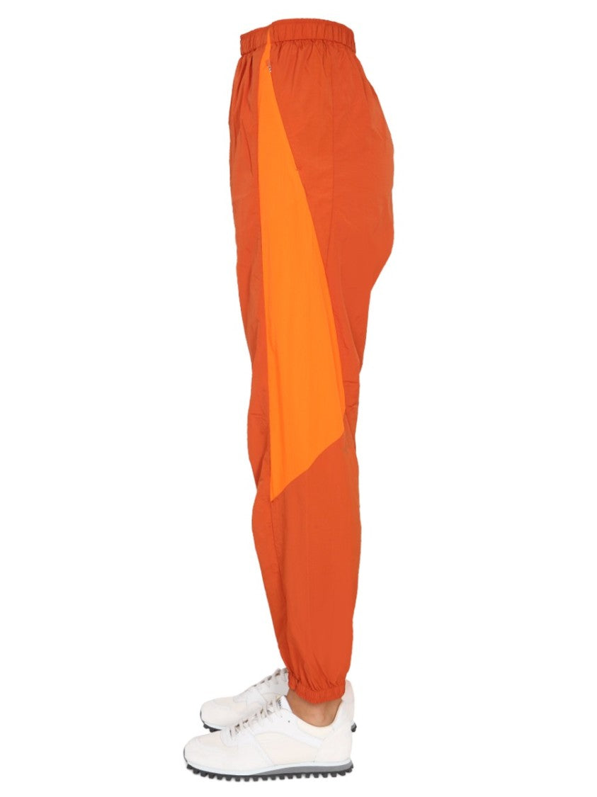 Relaxed-Fit Jogging Pants With Two-Tone Design