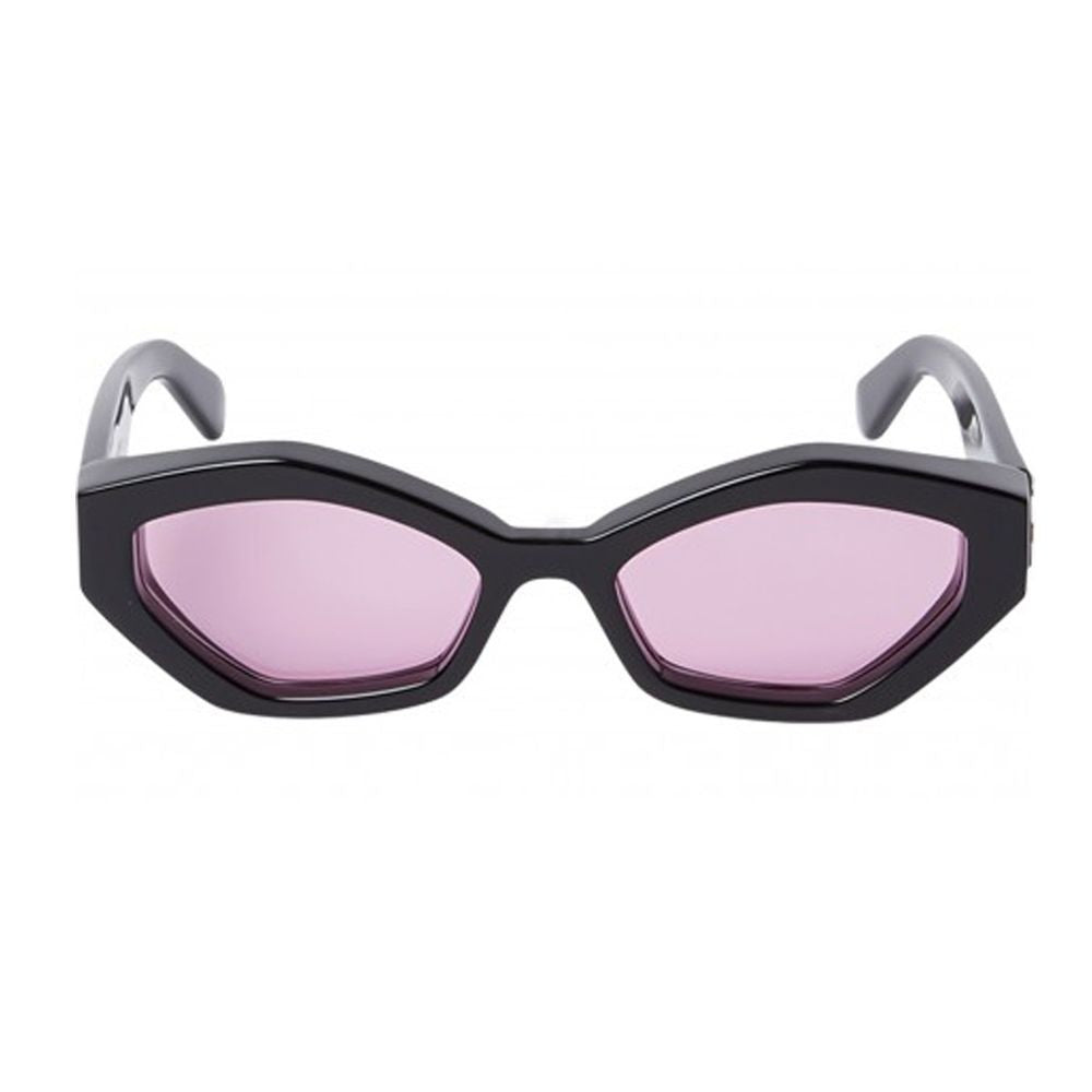 Oeri144 Hilo Glossy Black Acetate Sunglasses