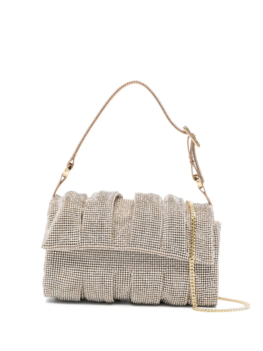 Structured Handbag With Detachable Shoulder Strap And Minimalist Design