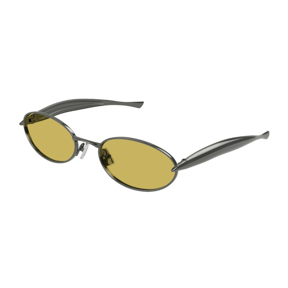 Bv1386S Sardine Oval-Shaped Sunglasses With Geometric Temples