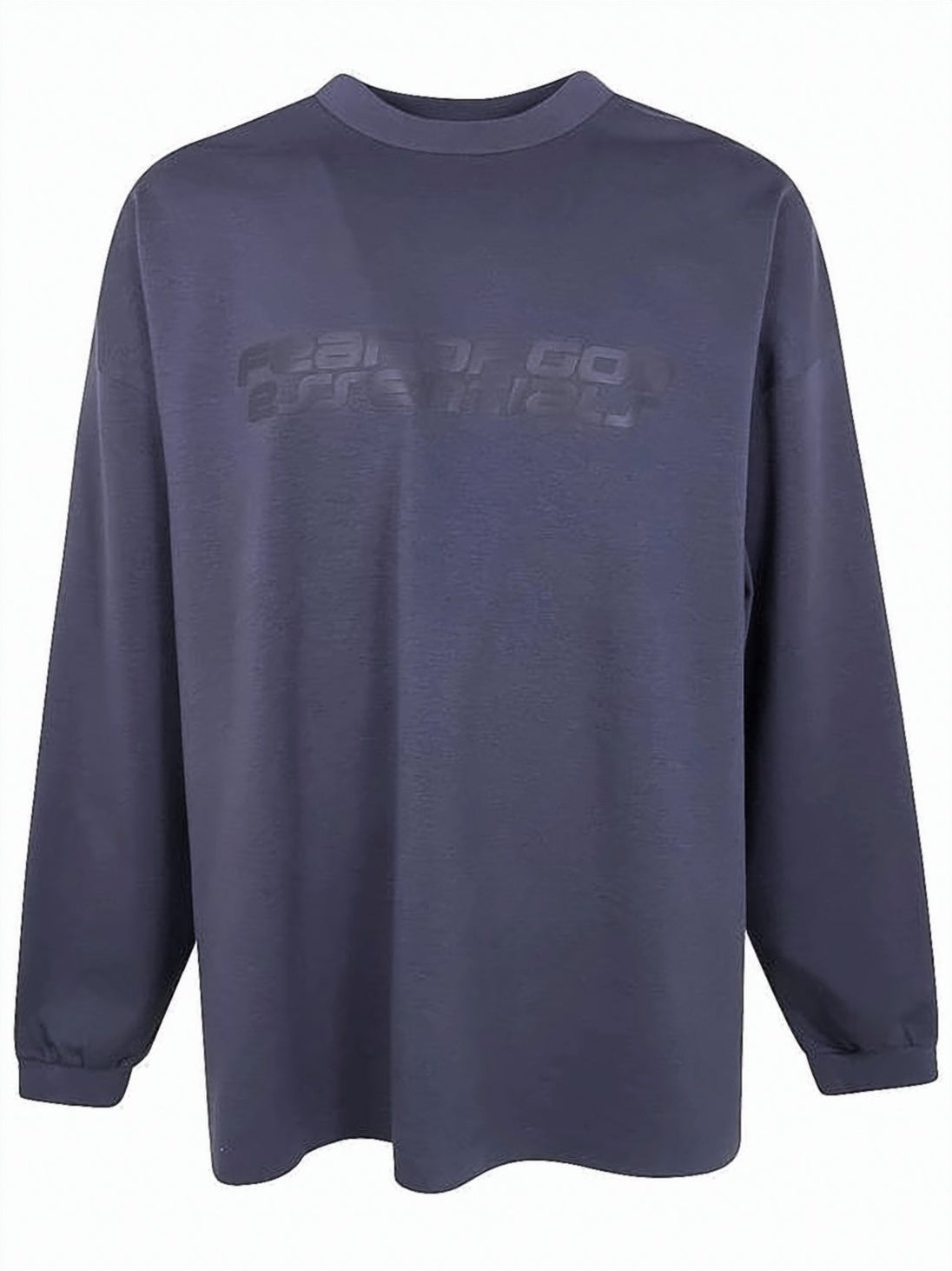 Long-Sleeve T-Shirt with Embossed Logo and Number