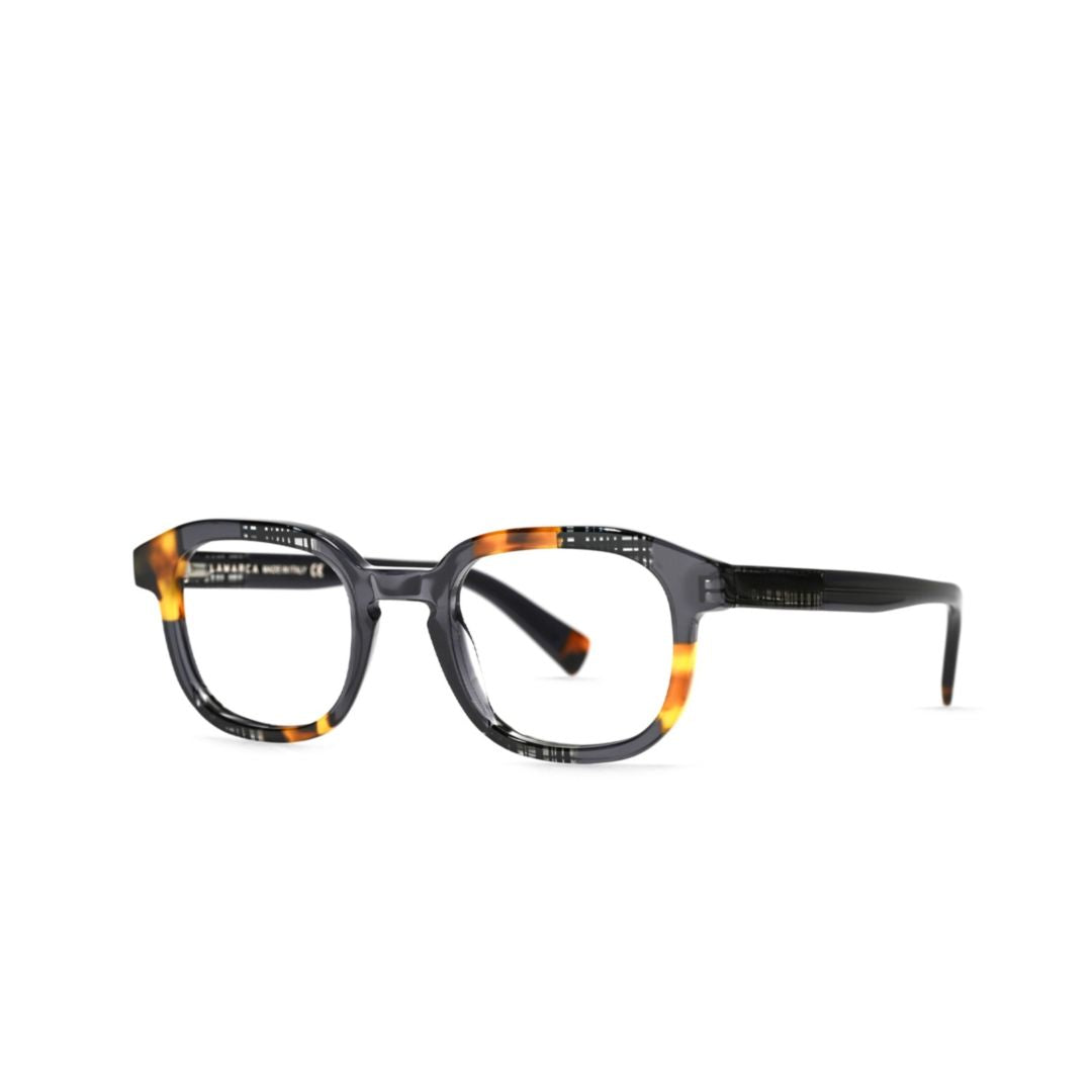 Mosaico 178 Bold Square Frame Eyeglasses in Dark Tortoiseshell
