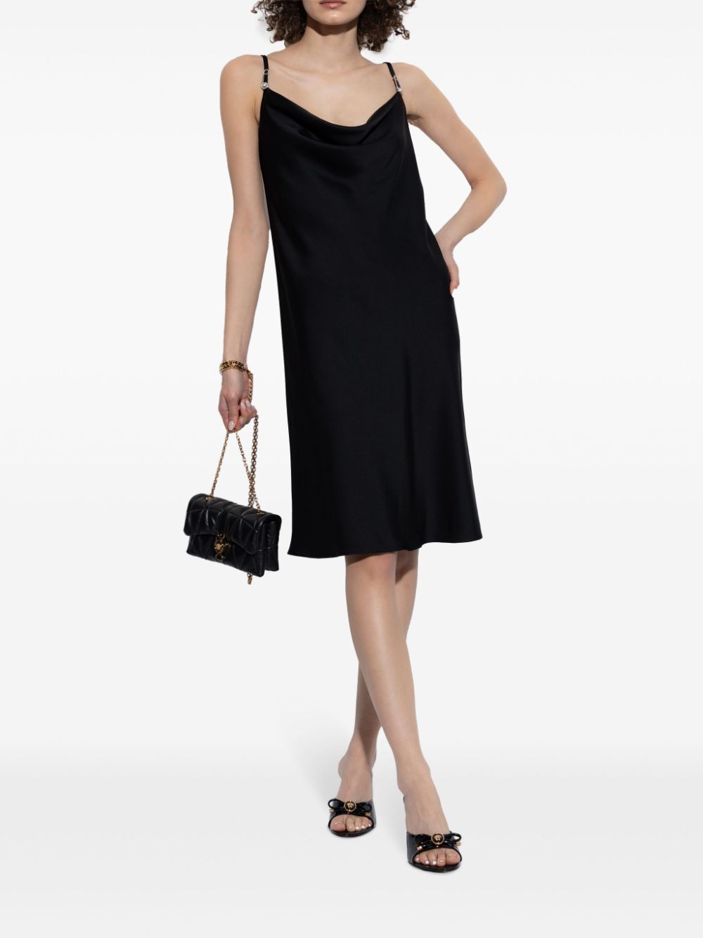 Knee-Length Black Dress