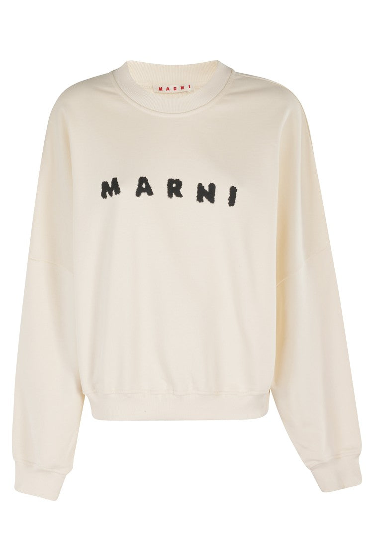 Oversized Long Sleeve Crew Neck Sweatshirt