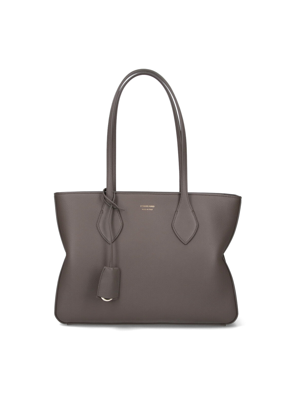 Small Grey Calfskin Tote