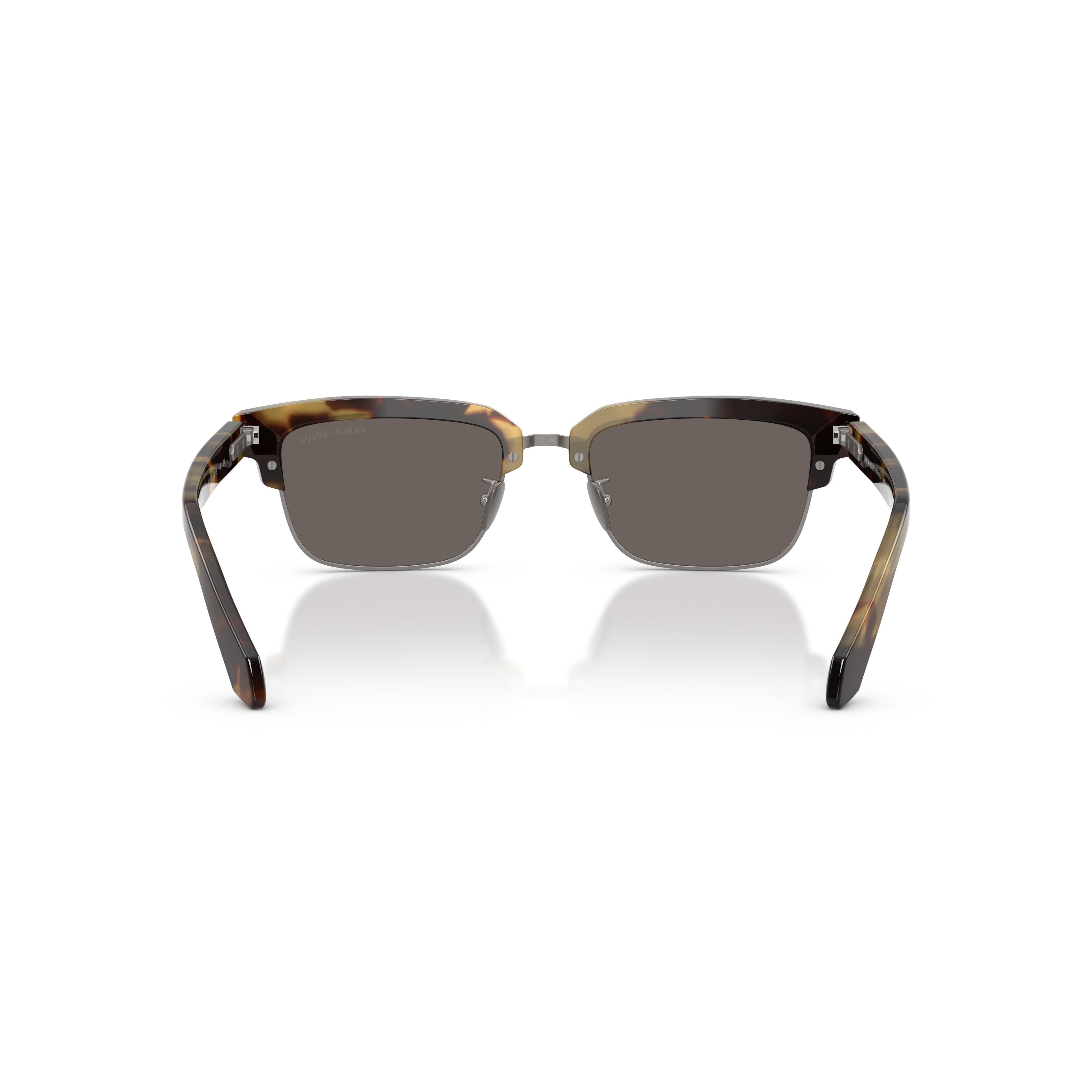 0ar8243 Classic Clubmaster Sunglasses with Tortoiseshell Acetate Frame