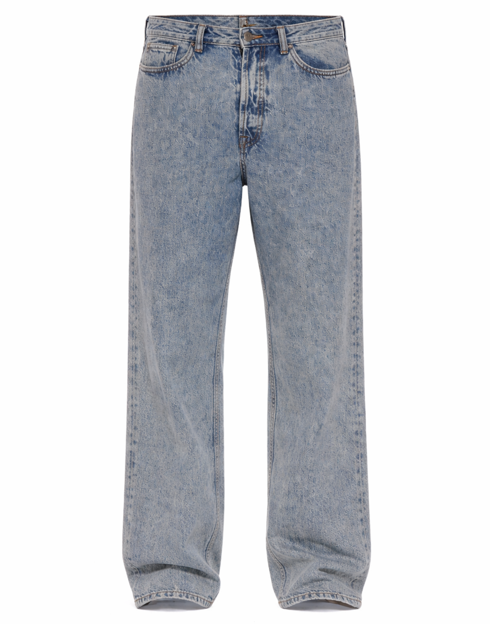 Carrot Fit 5 Pocket Cotton Jeans