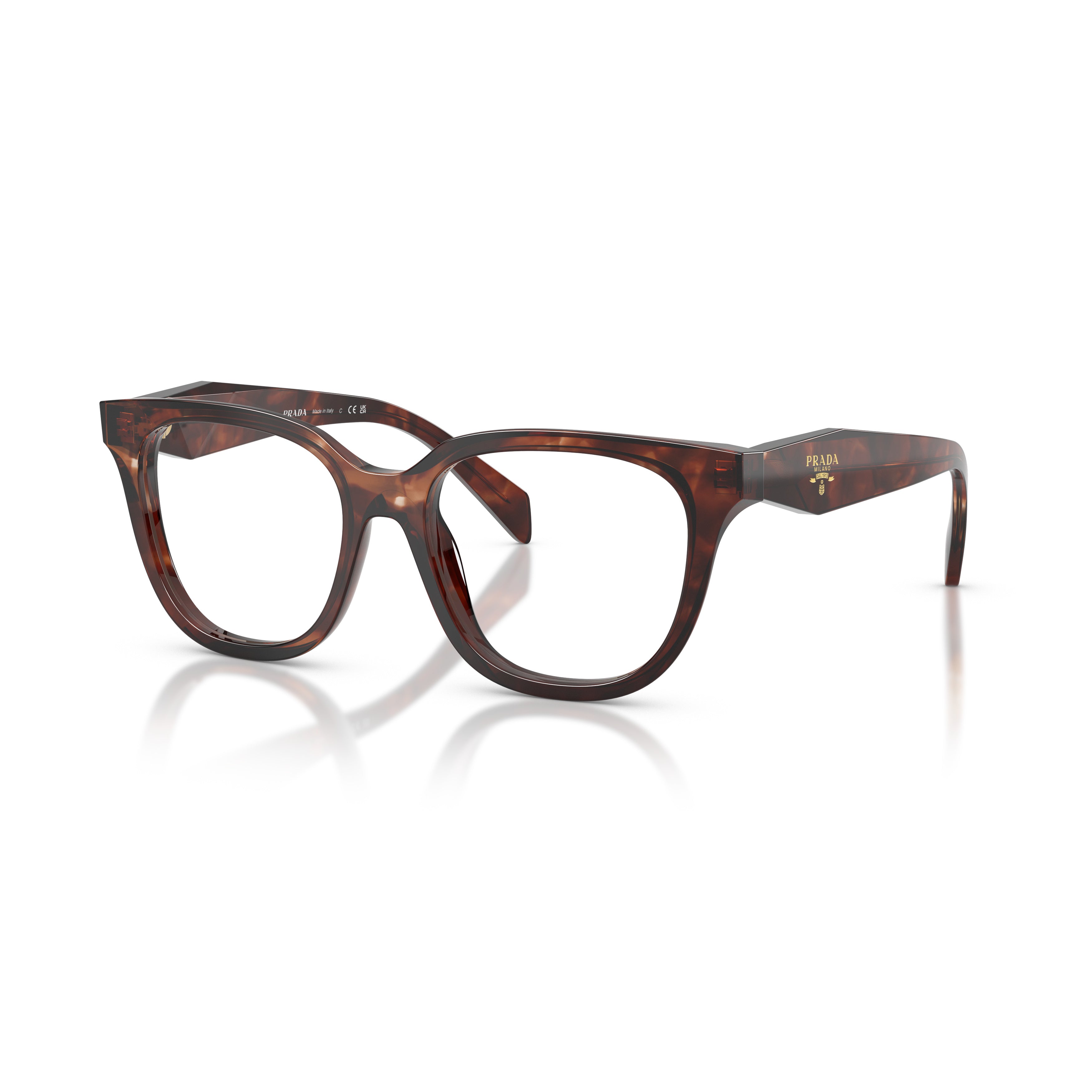 0pr C11v Oversized Square Acetate Eyeglasses