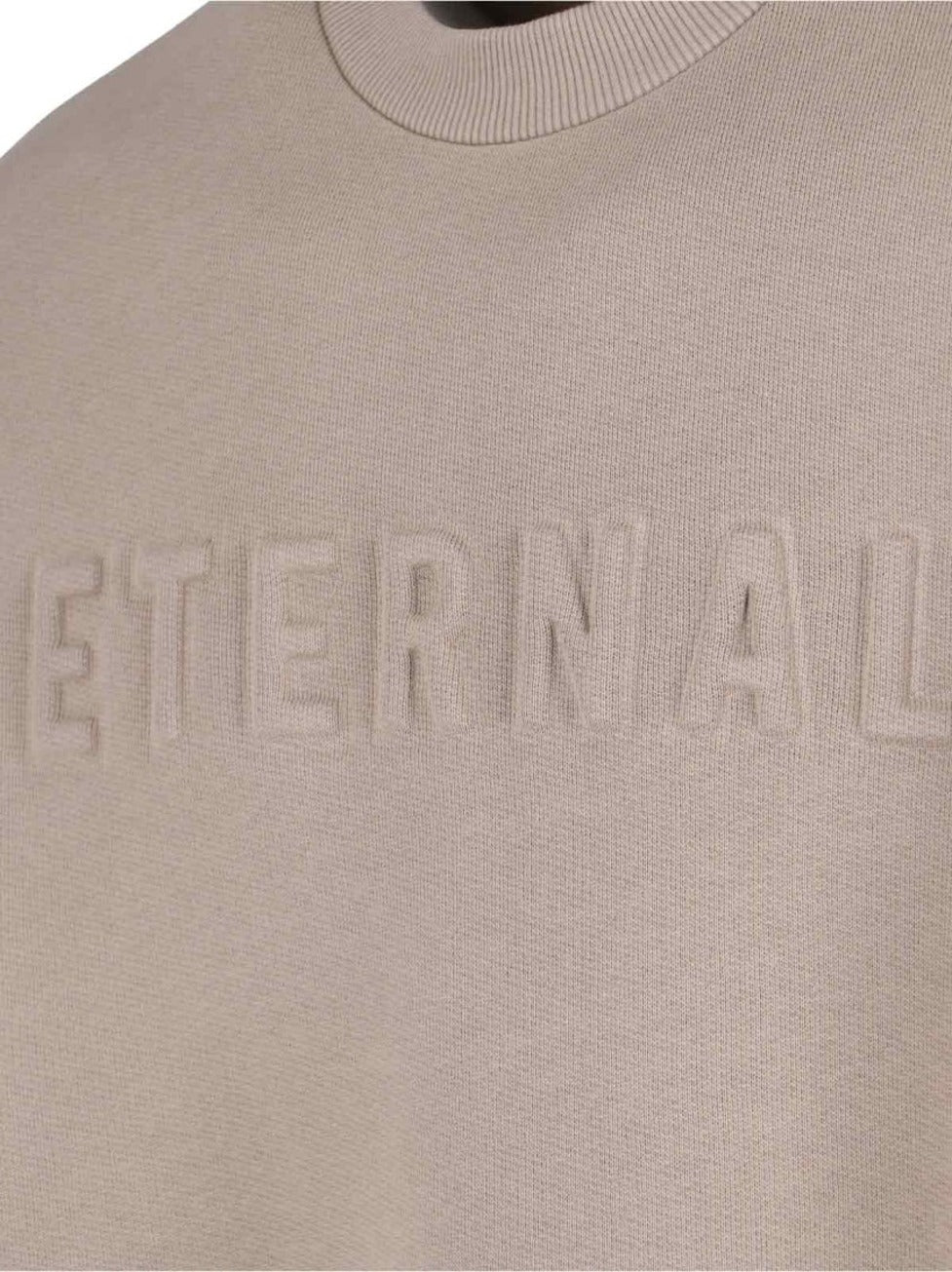 Relaxed Fit Sweatshirt With Embossed Detail