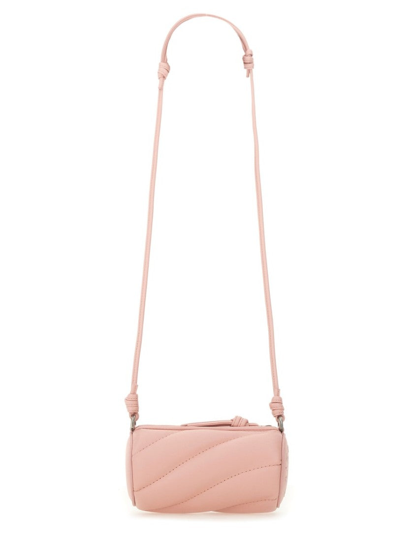 Cylindrical Quilted Micro Mella Bag