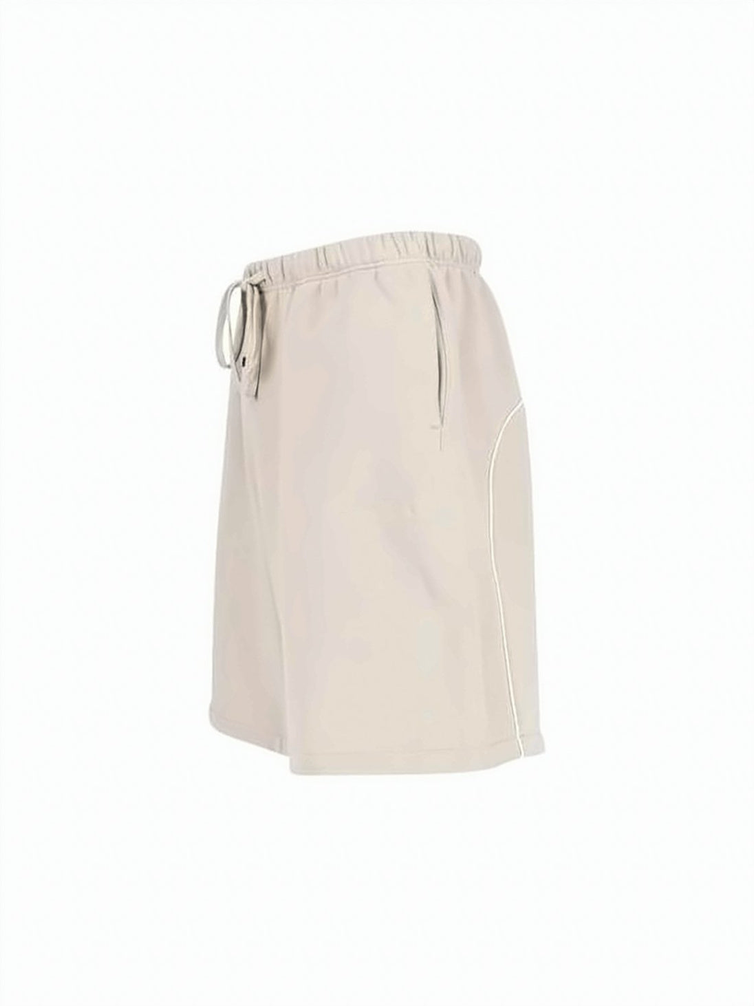 Relaxed Fit Shorts with Elastic Waistband and Drawstring