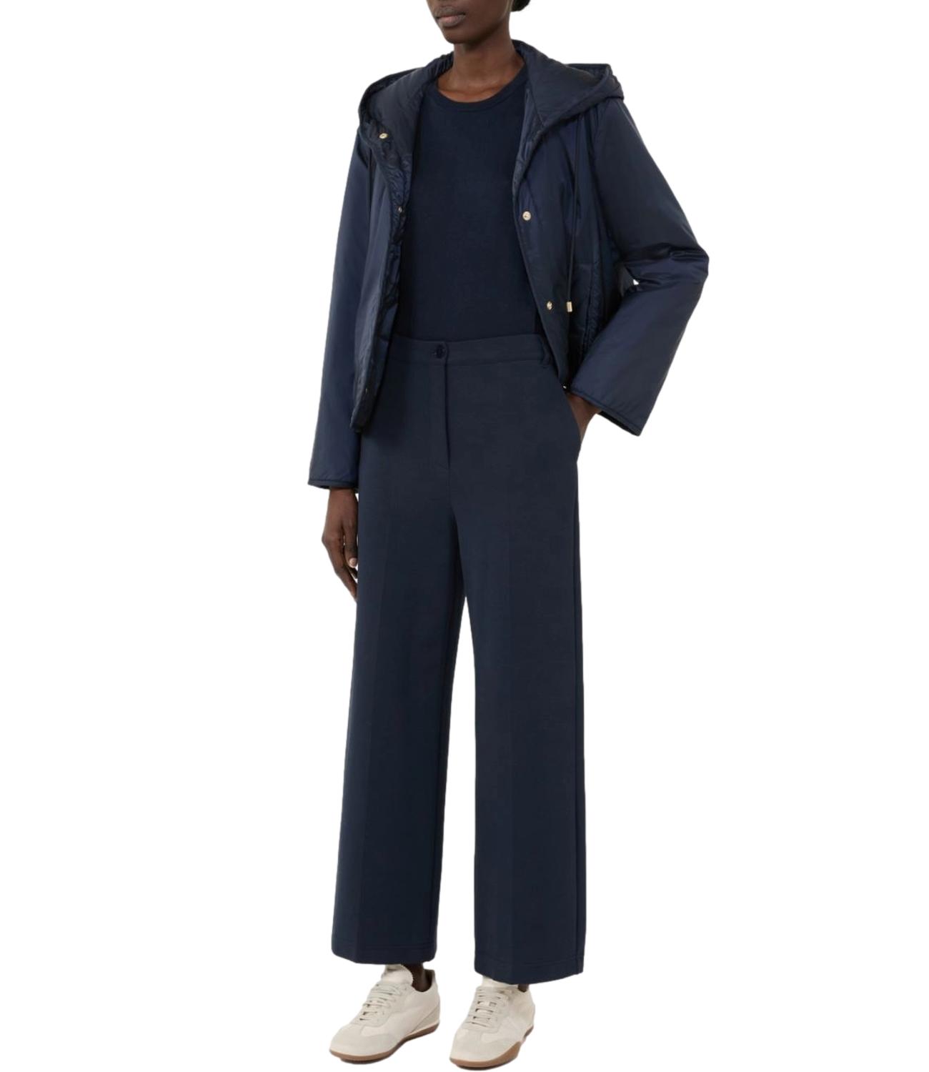 Blue Wkdabano Cotton Casual Trousers
