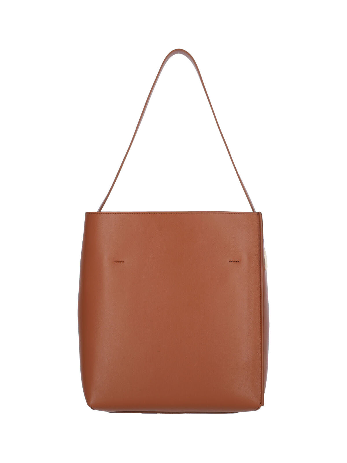 Structured Rectangular Tote Bag With Bold Logo Design
