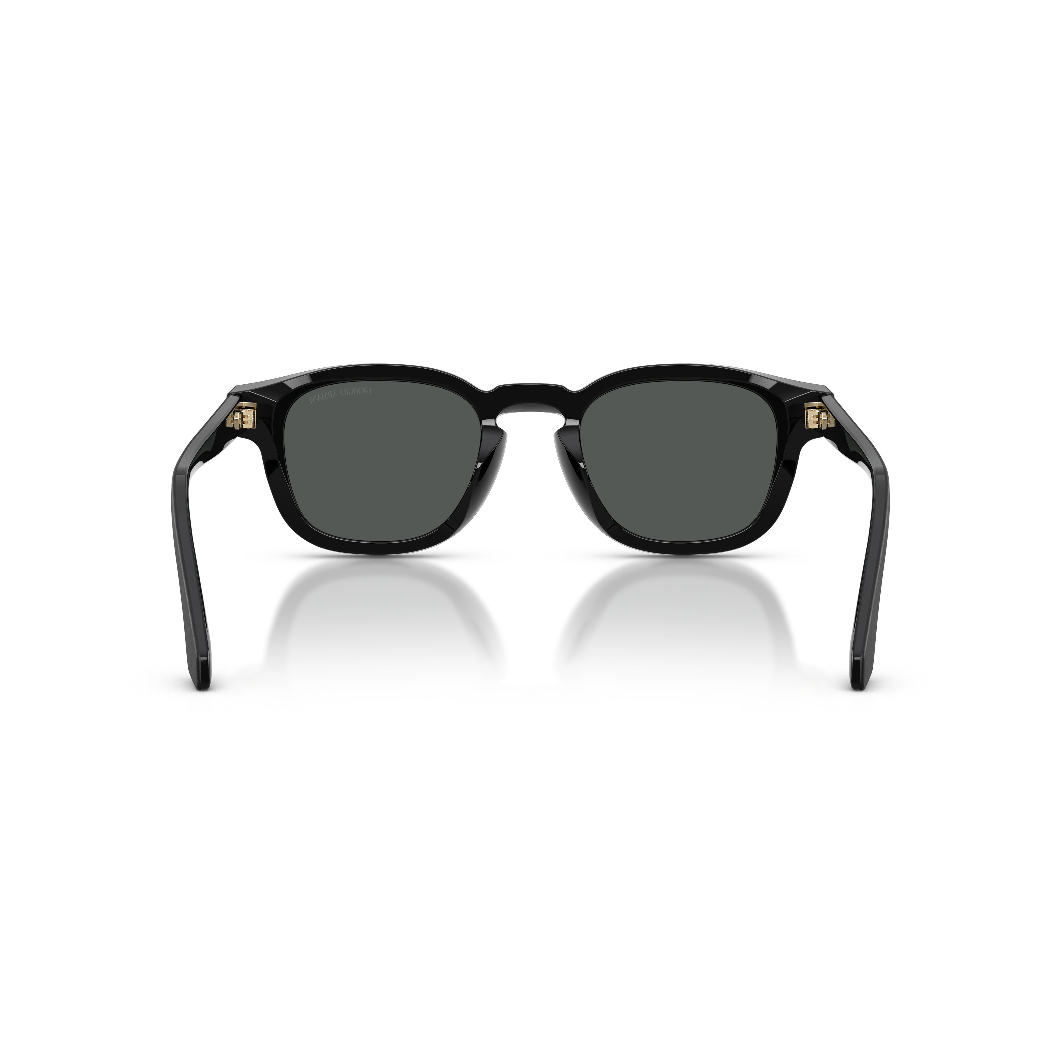 0ar8254u Rectangular Acetate Sunglasses with Dark-Tinted Lenses