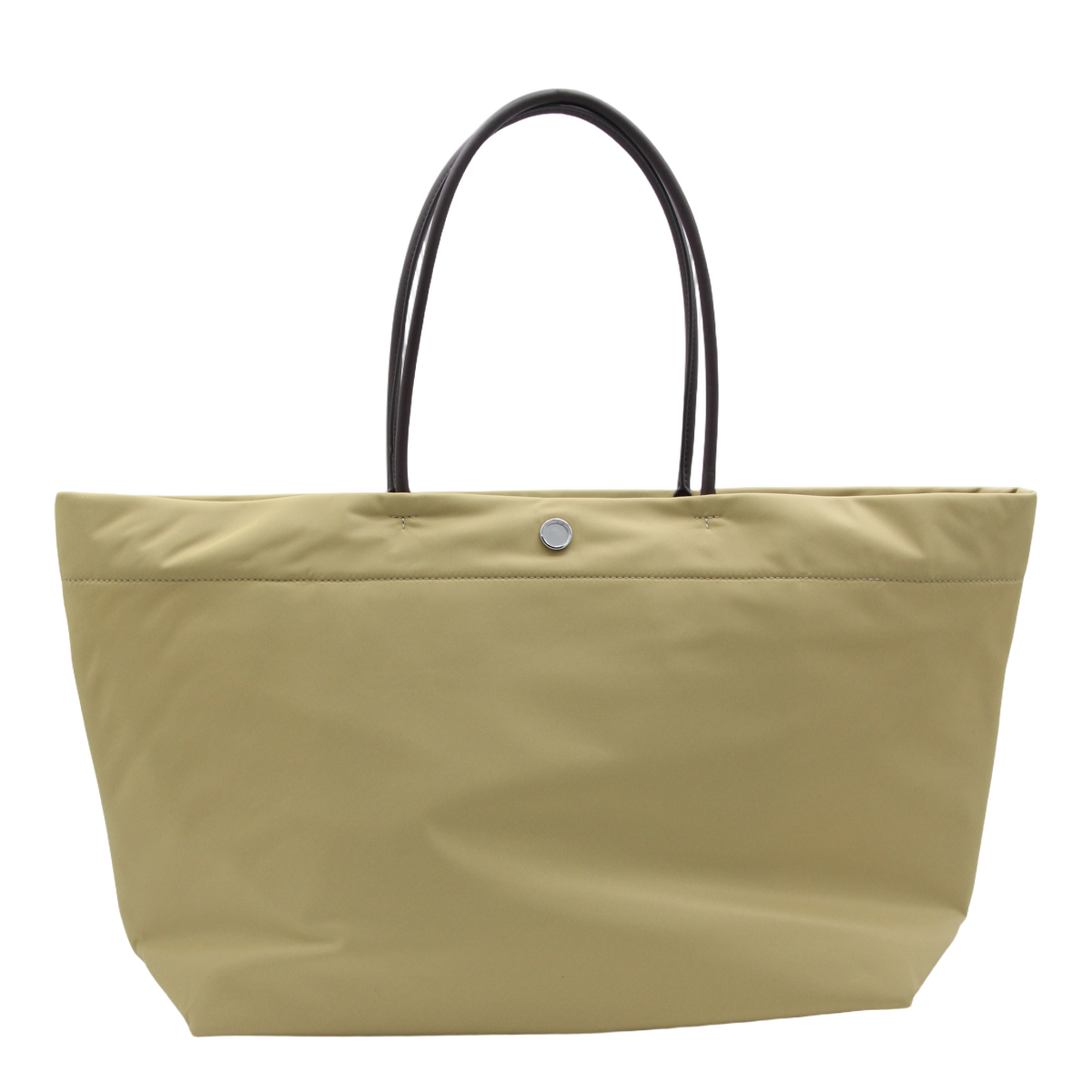 Structured Olive Tote Bag