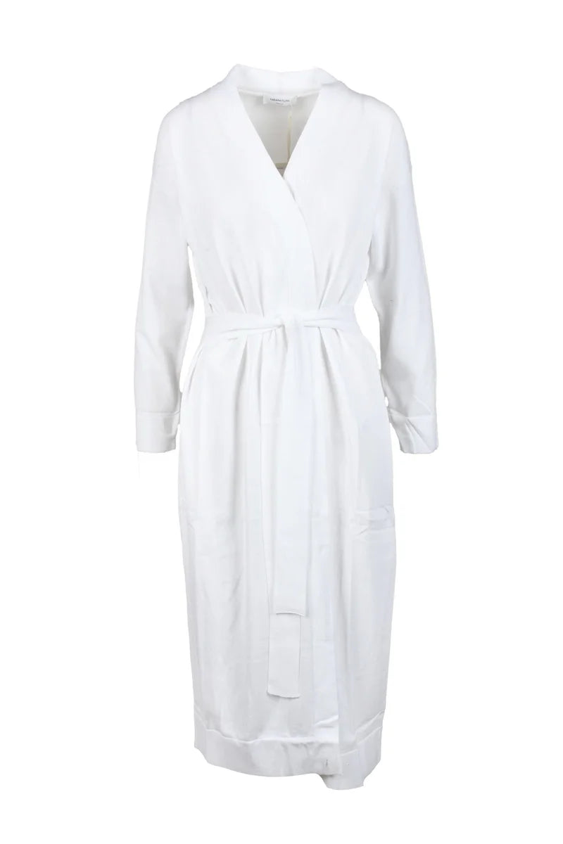 Long Cardigan Cotton - White