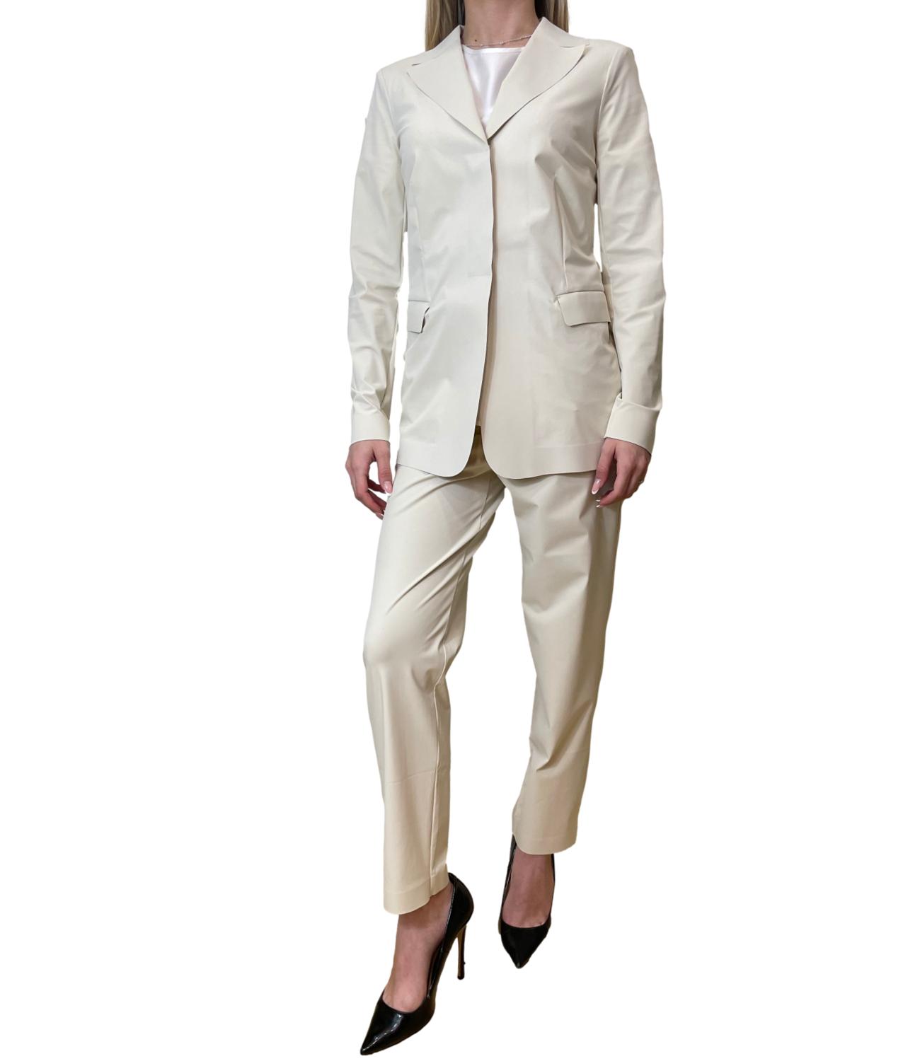 Ivory White Mmlpalo Polyamide Jacket