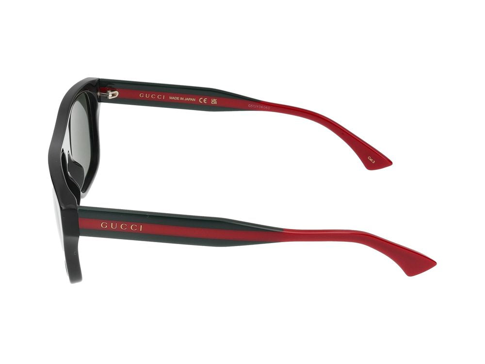 Okulary przeciwsłoneczne GG2119S 001 czarne zielone szare 56/17/145