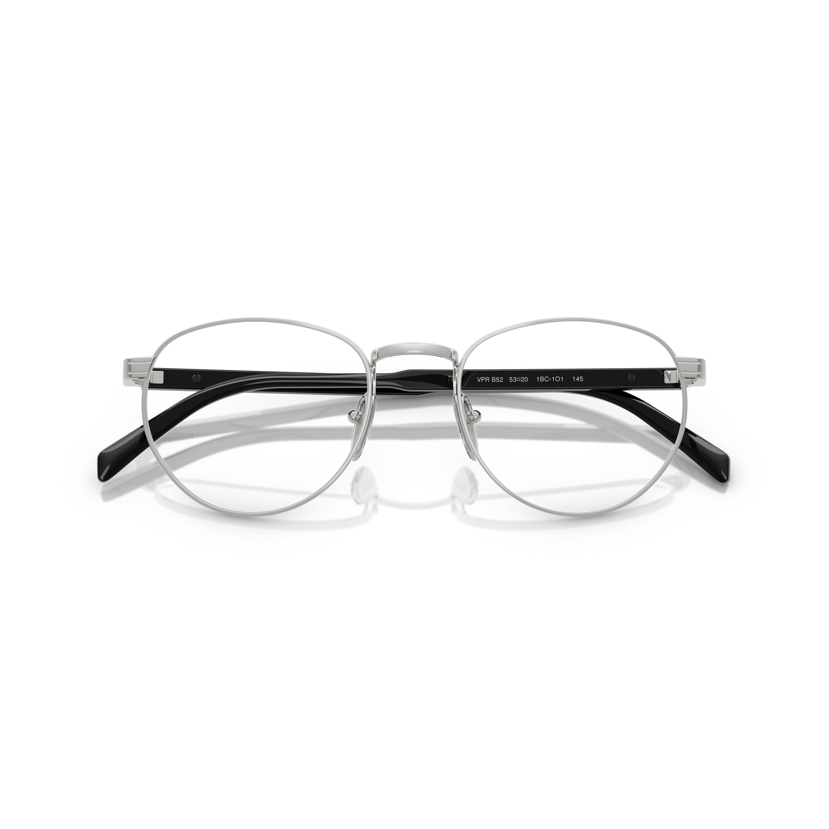 0pr B52v Round Metal Frame Eyeglasses