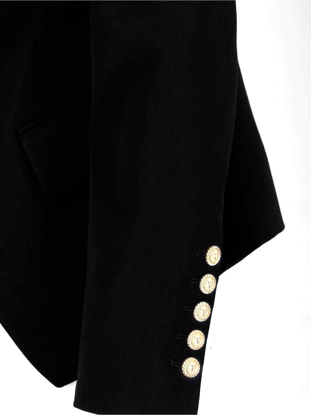Double-Breasted Blazer – Black