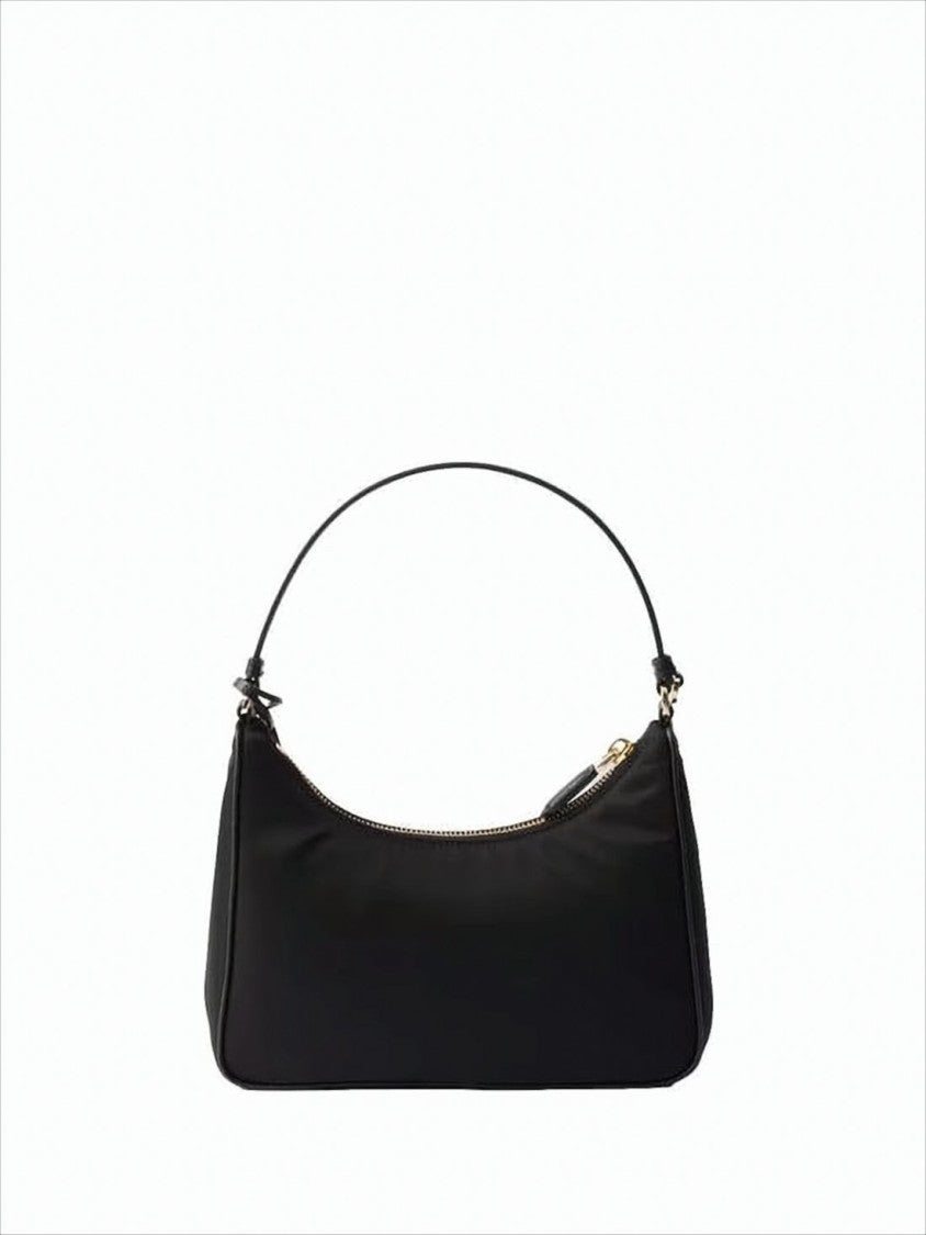 Minimalist Rectangular Black Shoulder Bag