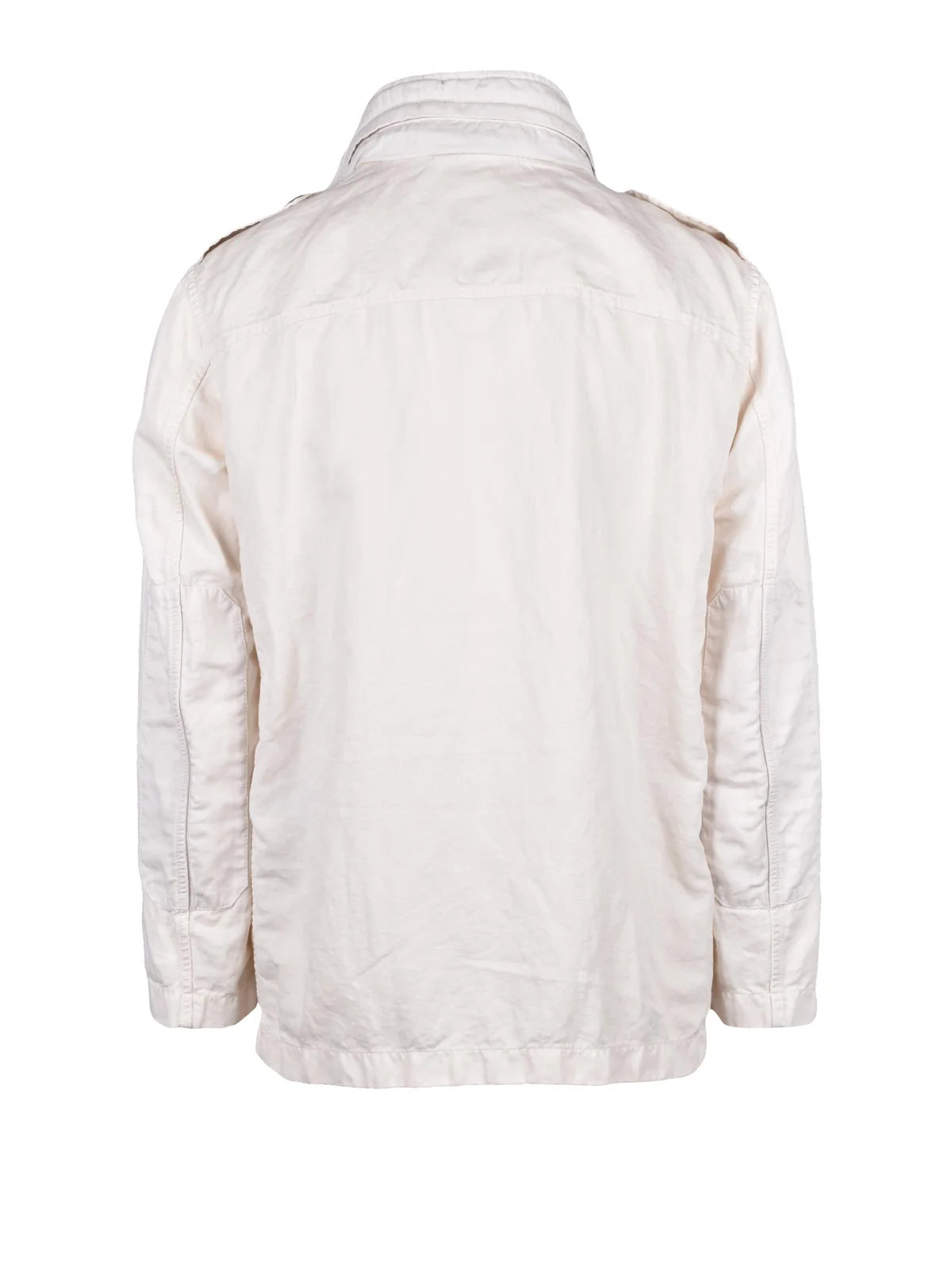 Cream Cotton Linen Saharan Jacket