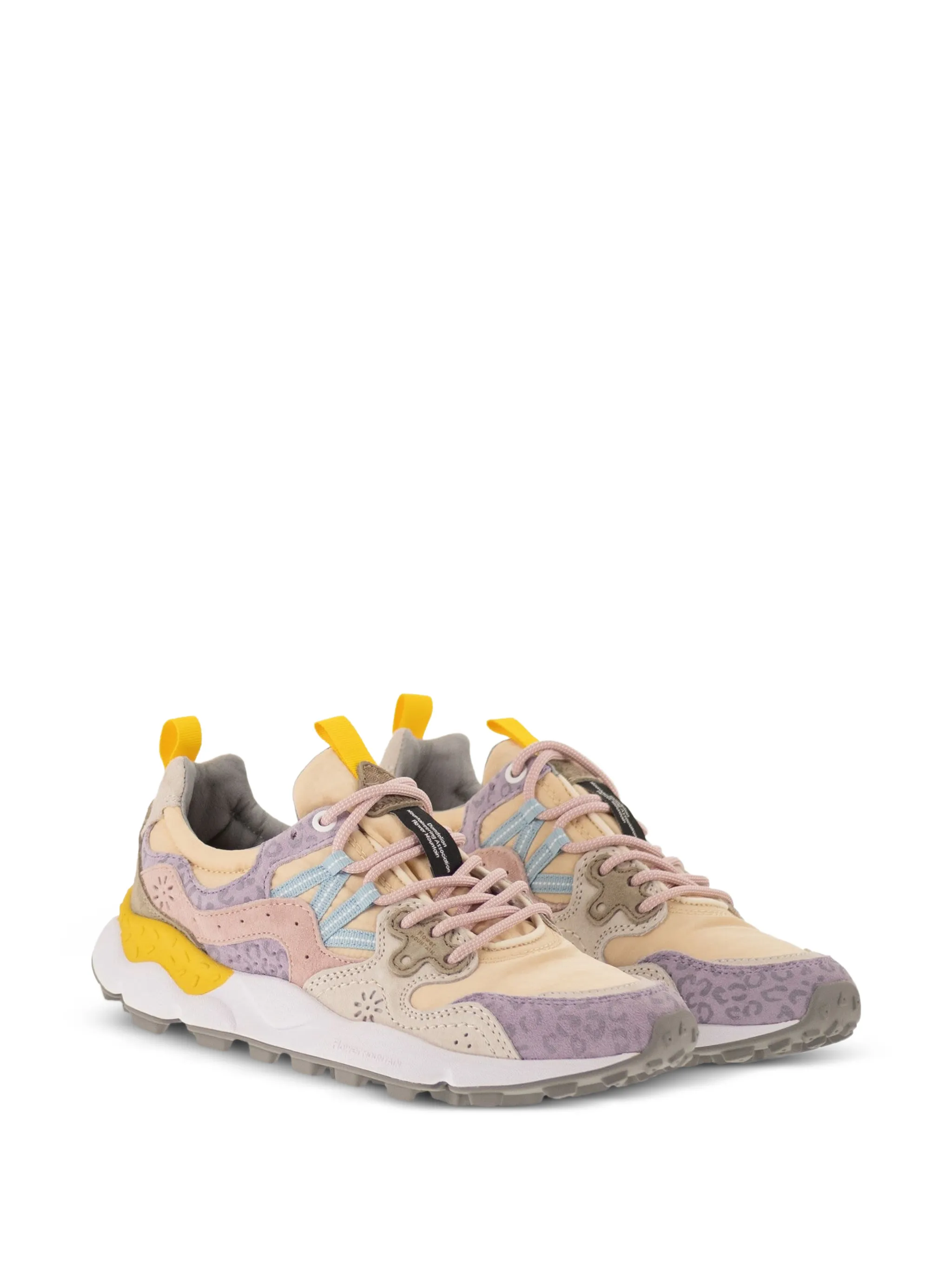 Multi-layered Sneakers with Textured Upper and Chunky Sole