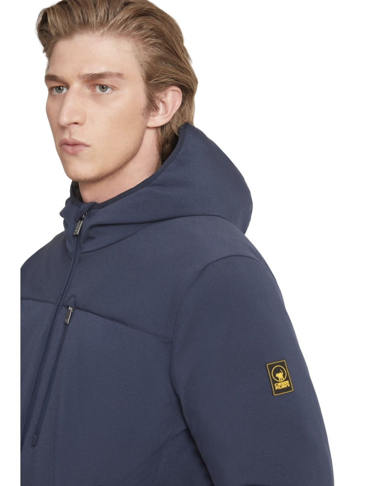Hooded Zip Jacket with Chest Pocket