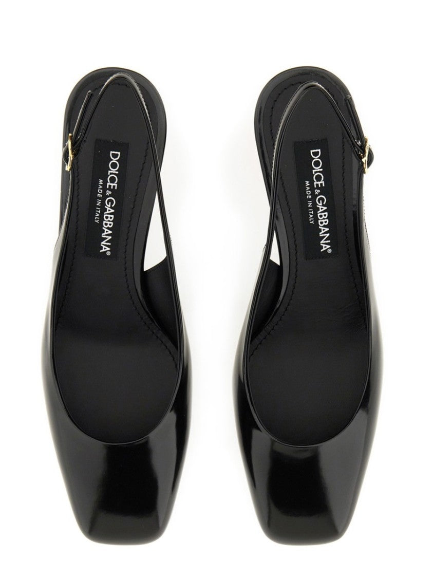 Patent Leather Slingback
