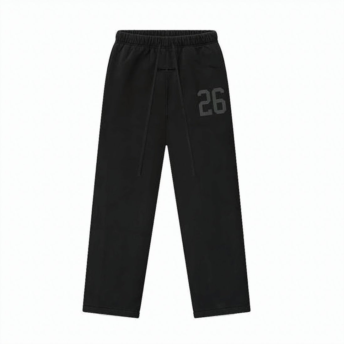 Relaxed Fit Black Training Joggers