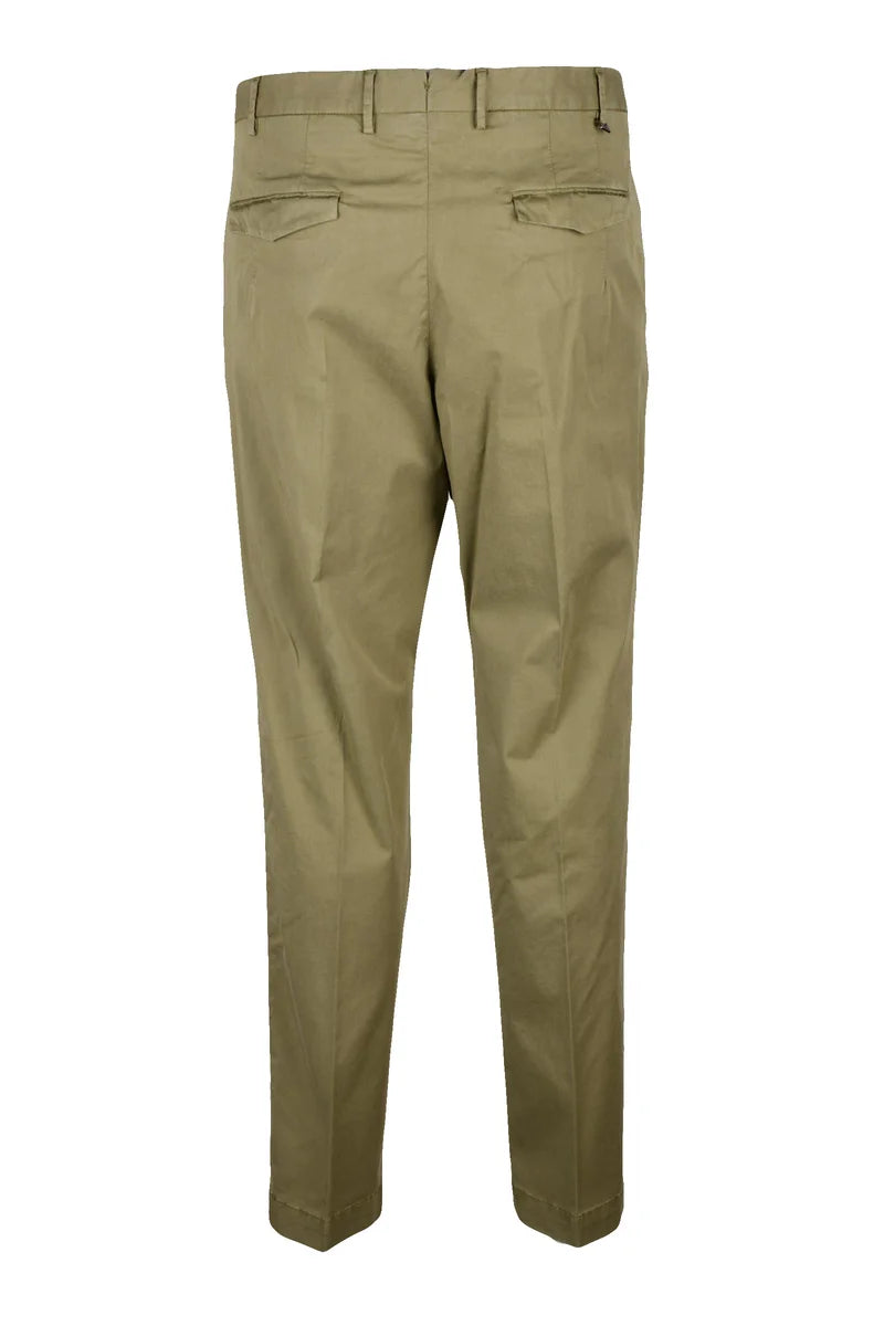 Stretch Trousers - Olive Green