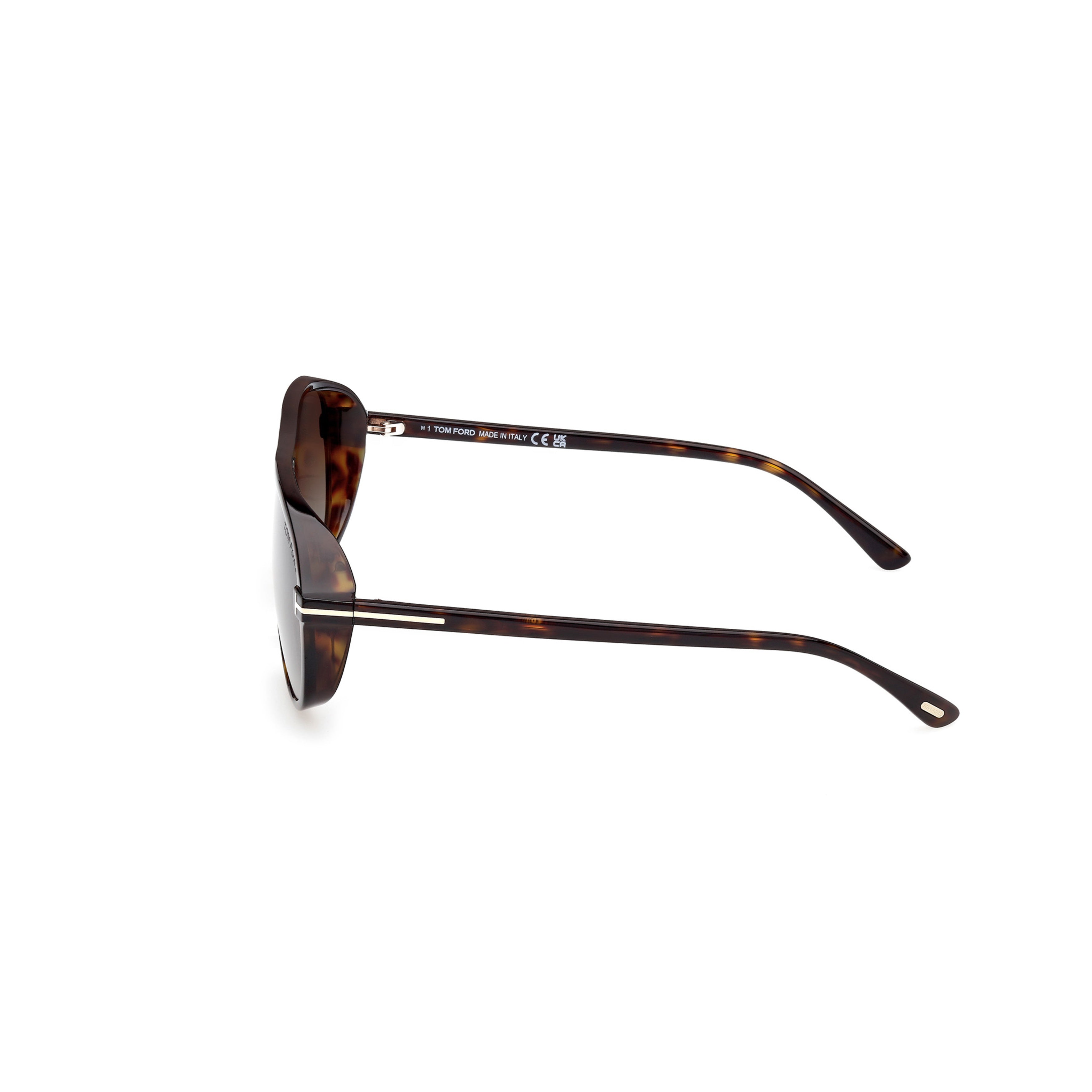 Ft1208 Tortoiseshell Aviator Sunglasses