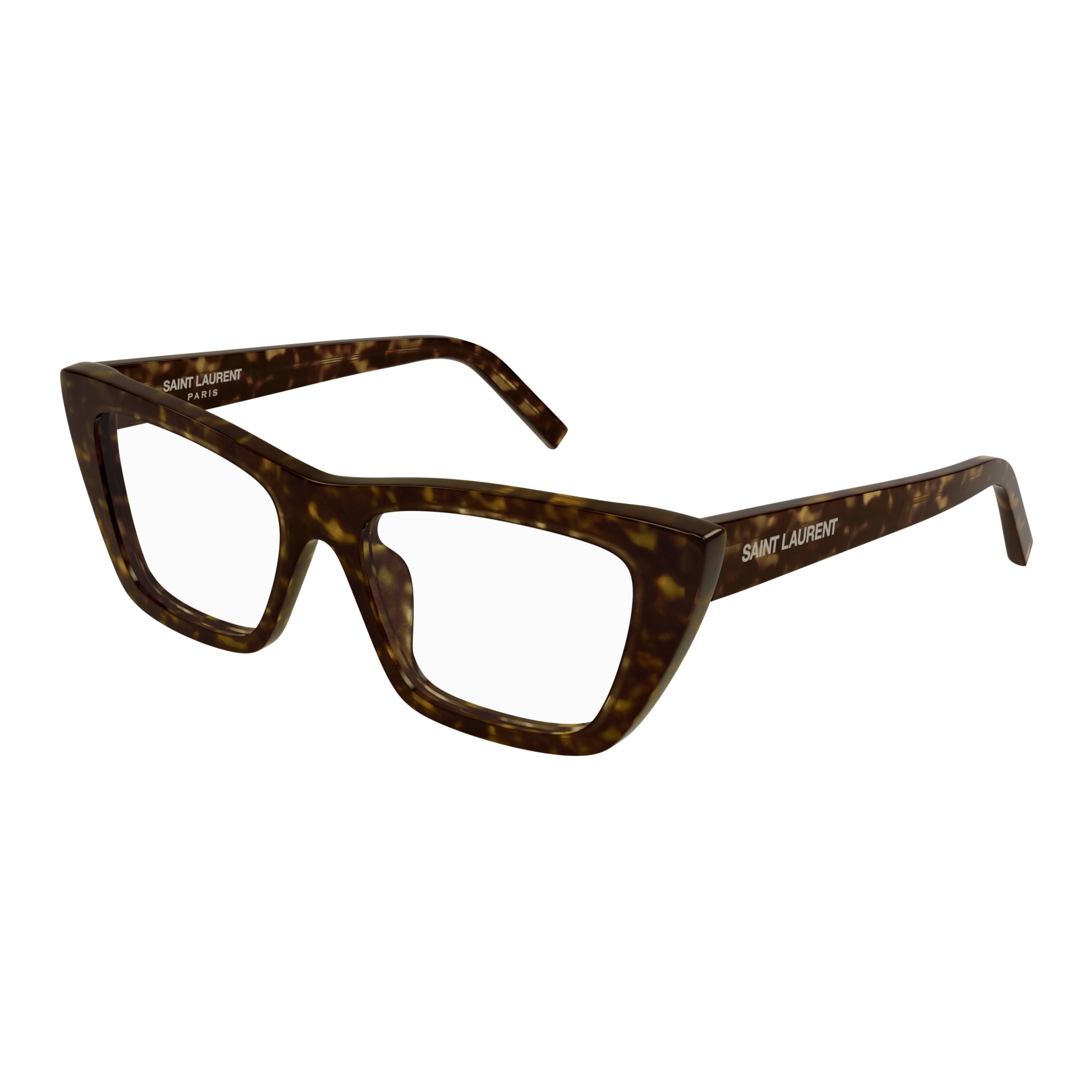 Sl 276 Mica Opt Oversized Cat-Eye Tortoiseshell Sunglasses