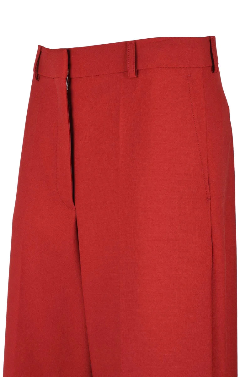Women's Trousers - Red
