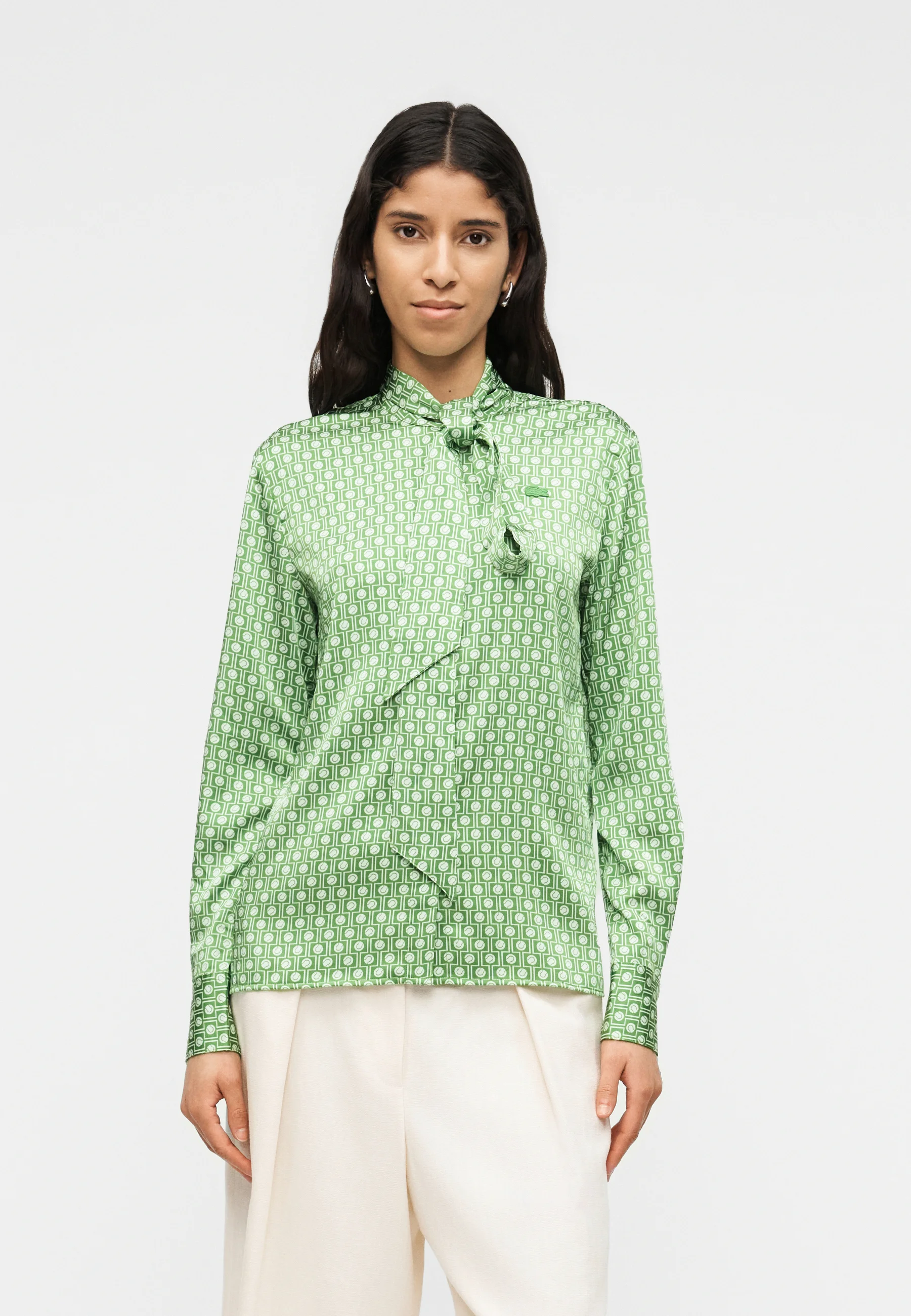 Green Regular Fit Detachable Shirt