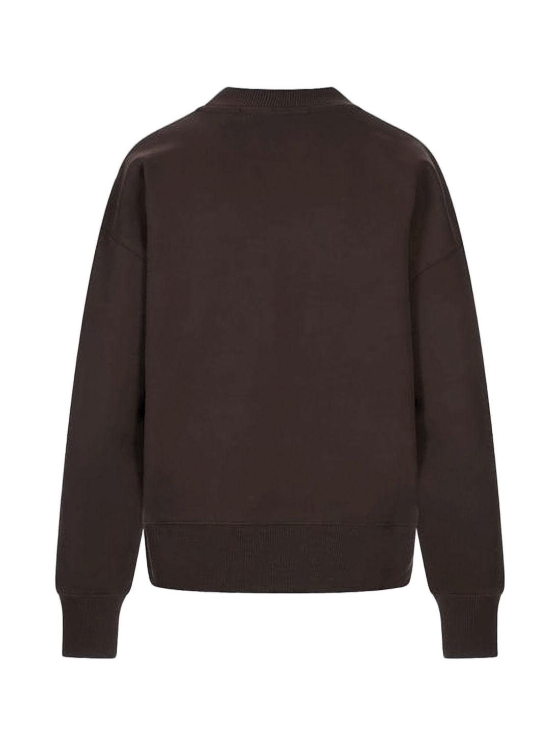 Relaxed-Fit Long-Sleeved Sweatshirt with Embroidered Logo